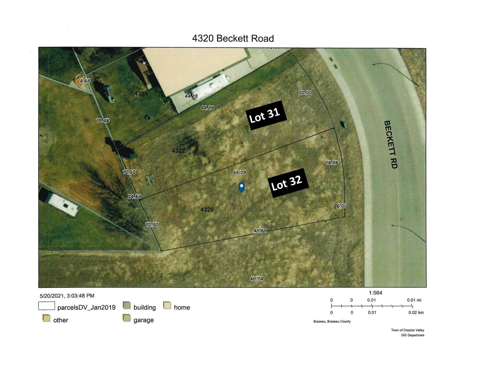      4320 Beckett RD , Drayton Valley,  ,T7A 1T8 ;  Listing Number: MLS E4320711