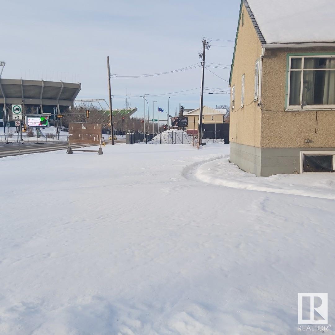 Visit the Listing Brokerage (and/or listing REALTOR) website to obtain additional information. 2 Lots next to Stadium LRT train station. They are zoned R9. 66 feet X 150 feet I think. Addresses are 11206-85 st and 11202-85 st. about 66'W X 120'L, 2 lots with a house. Basically land value only. RIGHT across from the LRT station. Zoned R-9! Good commercial development site. Lots of potential development options with approval from the city.