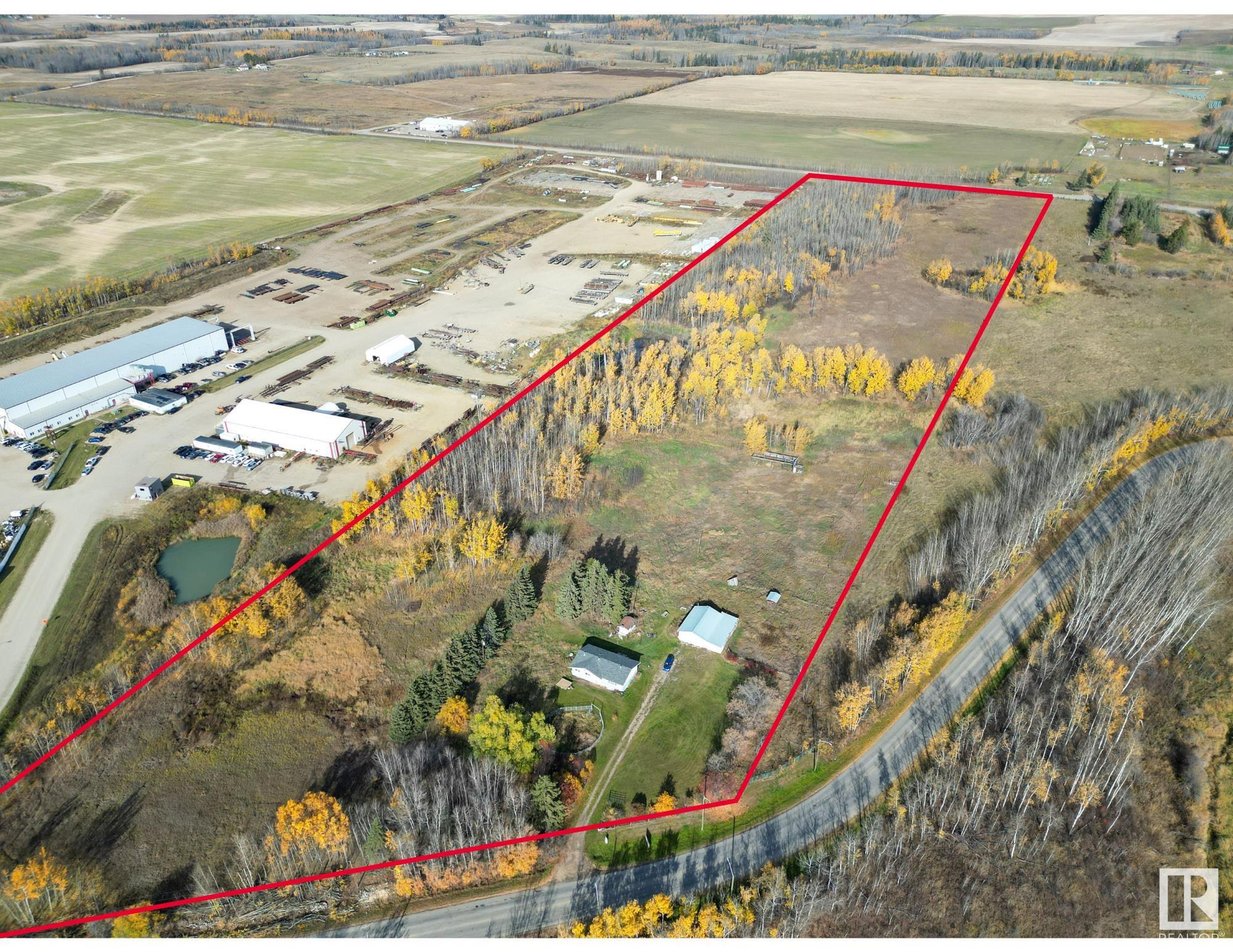 Industrial Development Land! 21.87 Acres of land located in the industrial area of Onoway. Town services to the property line, septic and well on the property. Dual access from Lac St Anne Tr N and Hwy 37. Zoned M - Industrial.