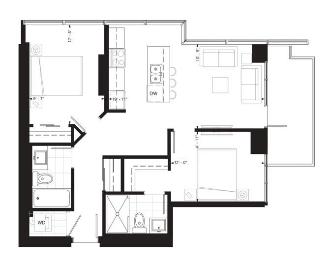      #2303 10180 103 ST NW , Edmonton,  ,T5J 0L1 ;  Listing Number: MLS E4397916