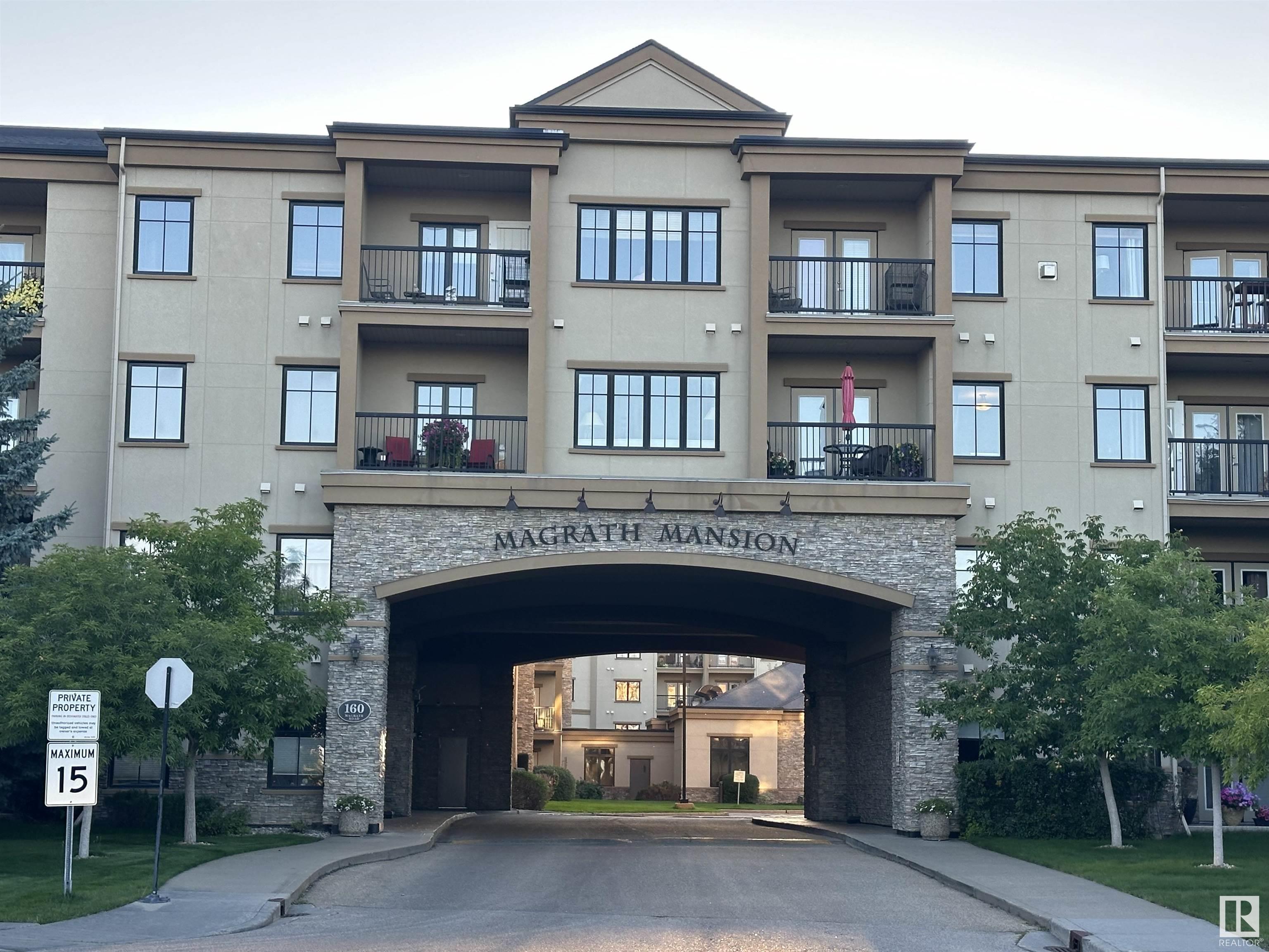      #111 160 MAGRATH RD NW NW , Edmonton,  ,T6R 3T7 ;  Listing Number: MLS E4404313