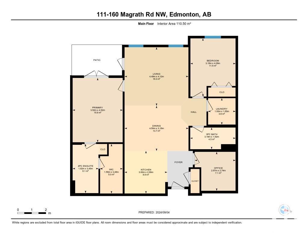      #111 160 MAGRATH RD NW NW , Edmonton,  ,T6R 3T7 ;  Listing Number: MLS E4404313