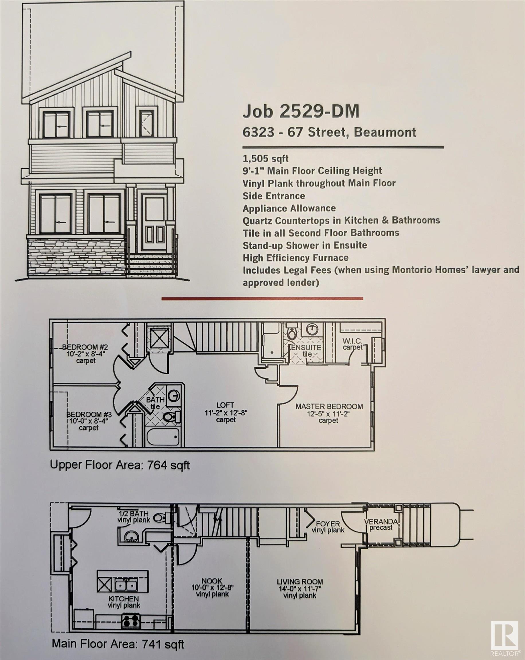      6323 67 ST , Beaumont,  ,T4X 2Y9 ;  Listing Number: MLS E4407744