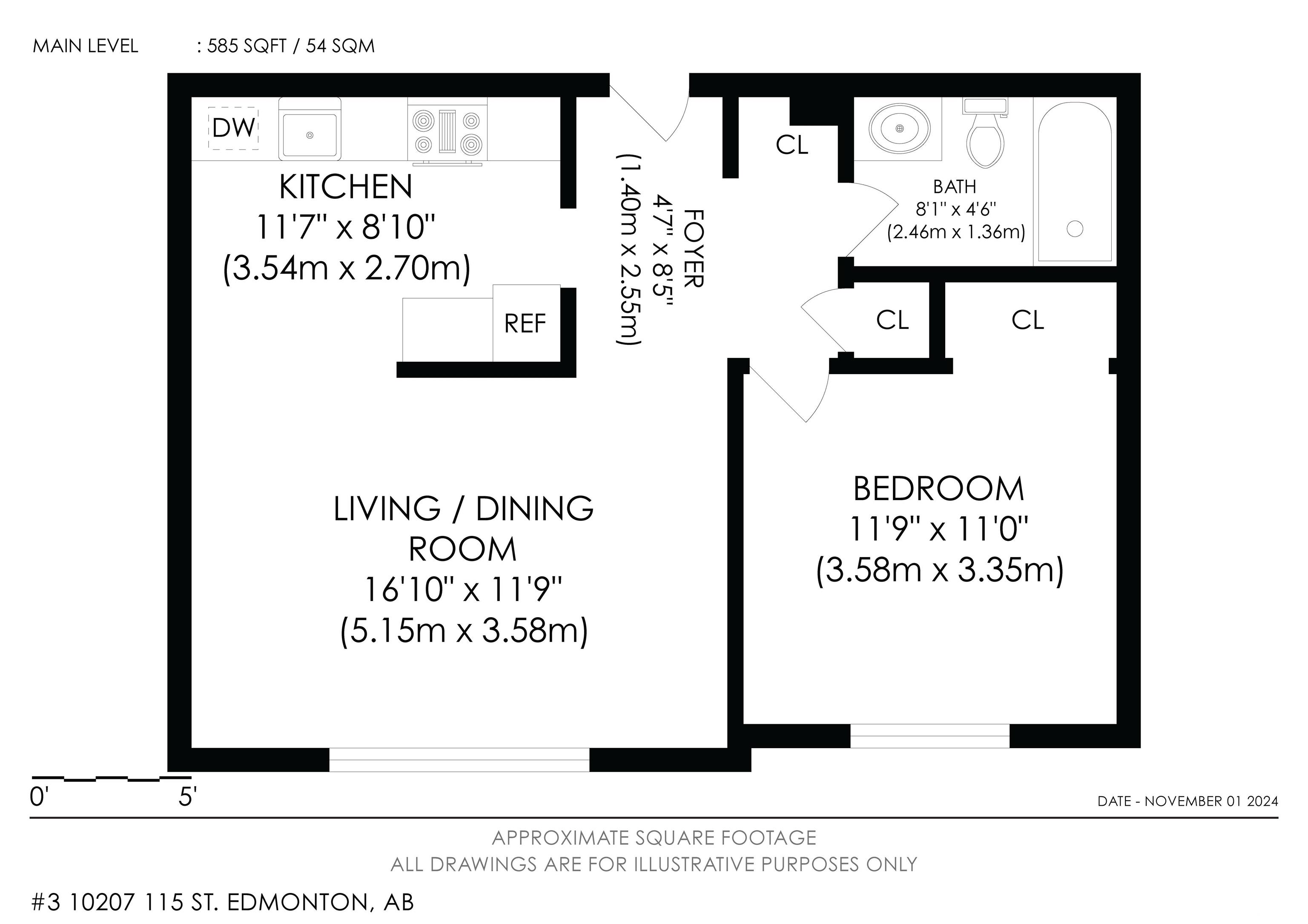      #3 10207 115 ST NW , Edmonton,  ,T5K 1T7 ;  Listing Number: MLS E4411910