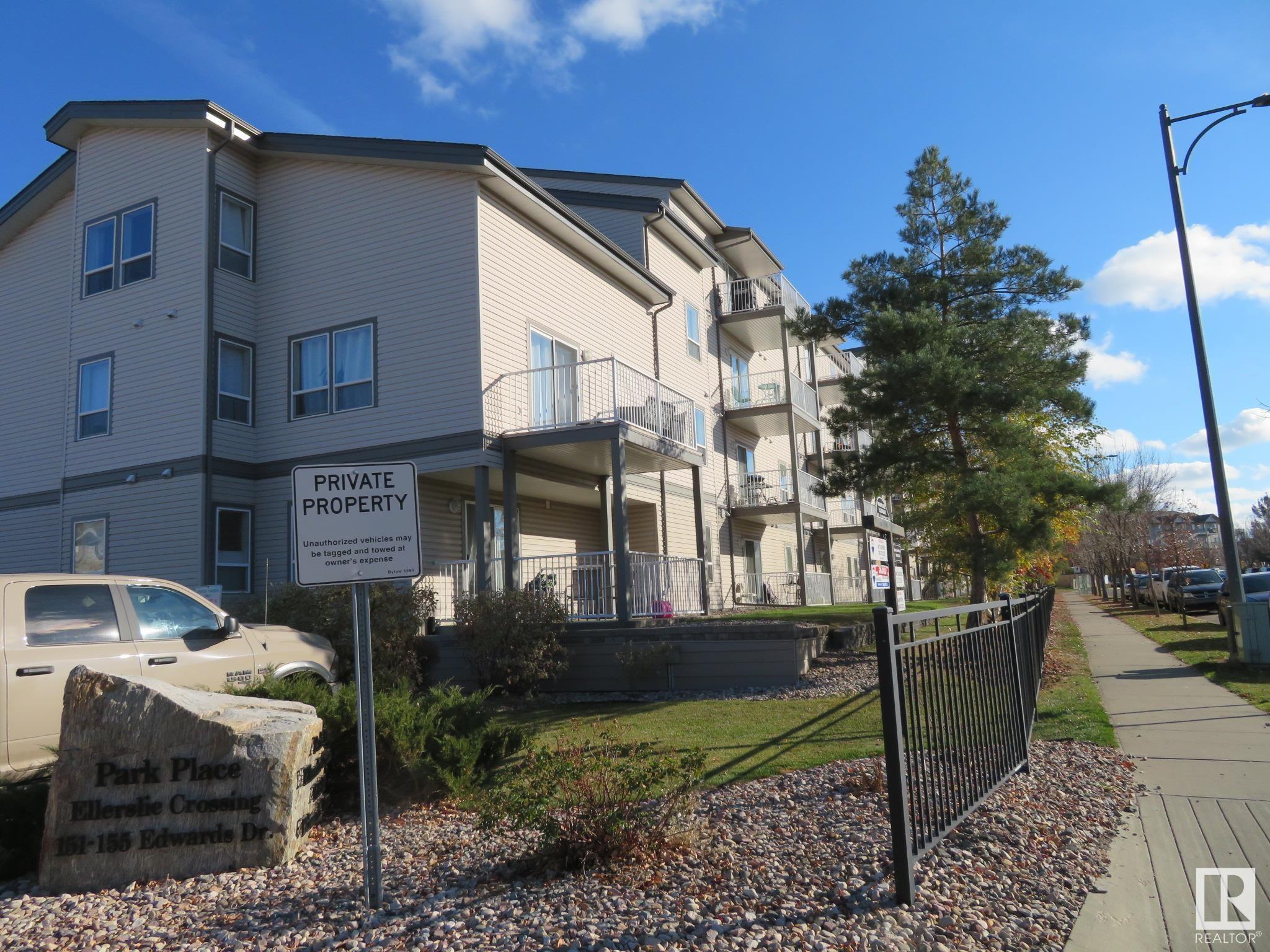      #117 155 EDWARDS DR SW , Edmonton,  ,T6X 1N6 ;  Listing Number: MLS E4412080