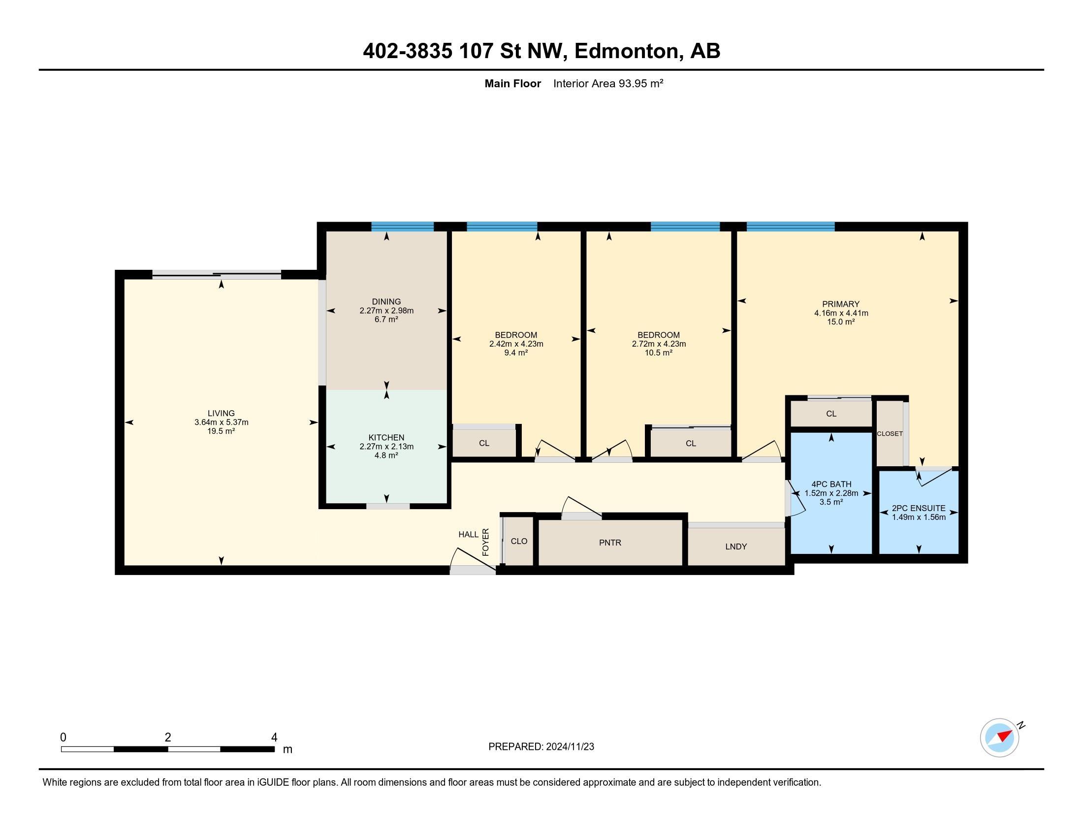      #402 3835 107 ST NW , Edmonton,  ,T6N 2N7 ;  Listing Number: MLS E4414604