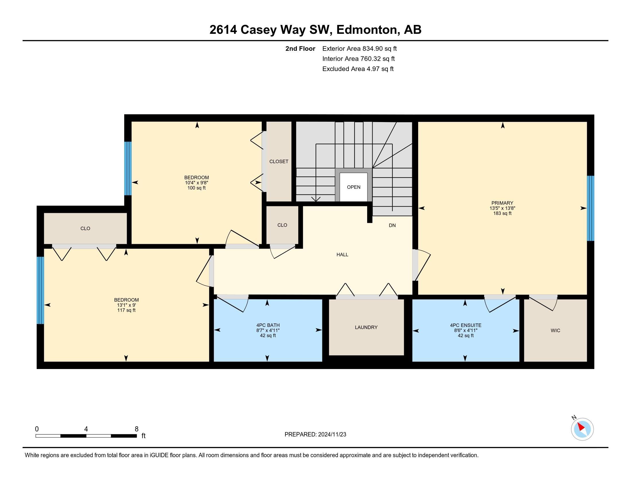      2614 CASEY WY SW , Edmonton,  ,T6W 3N2 ;  Listing Number: MLS E4415636