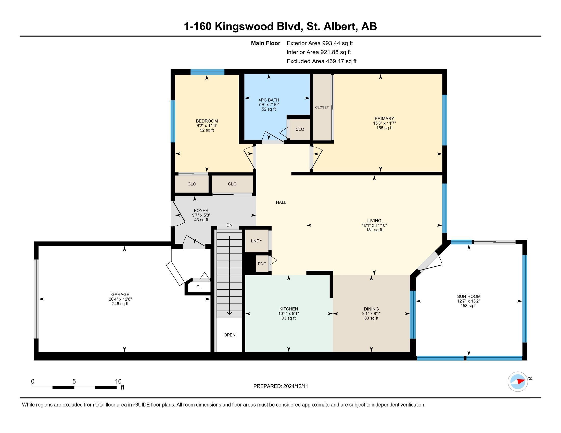      #1 160 KINGSWOOD BV , St. Albert,  ,T8N 6Z2 ;  Listing Number: MLS E4415733