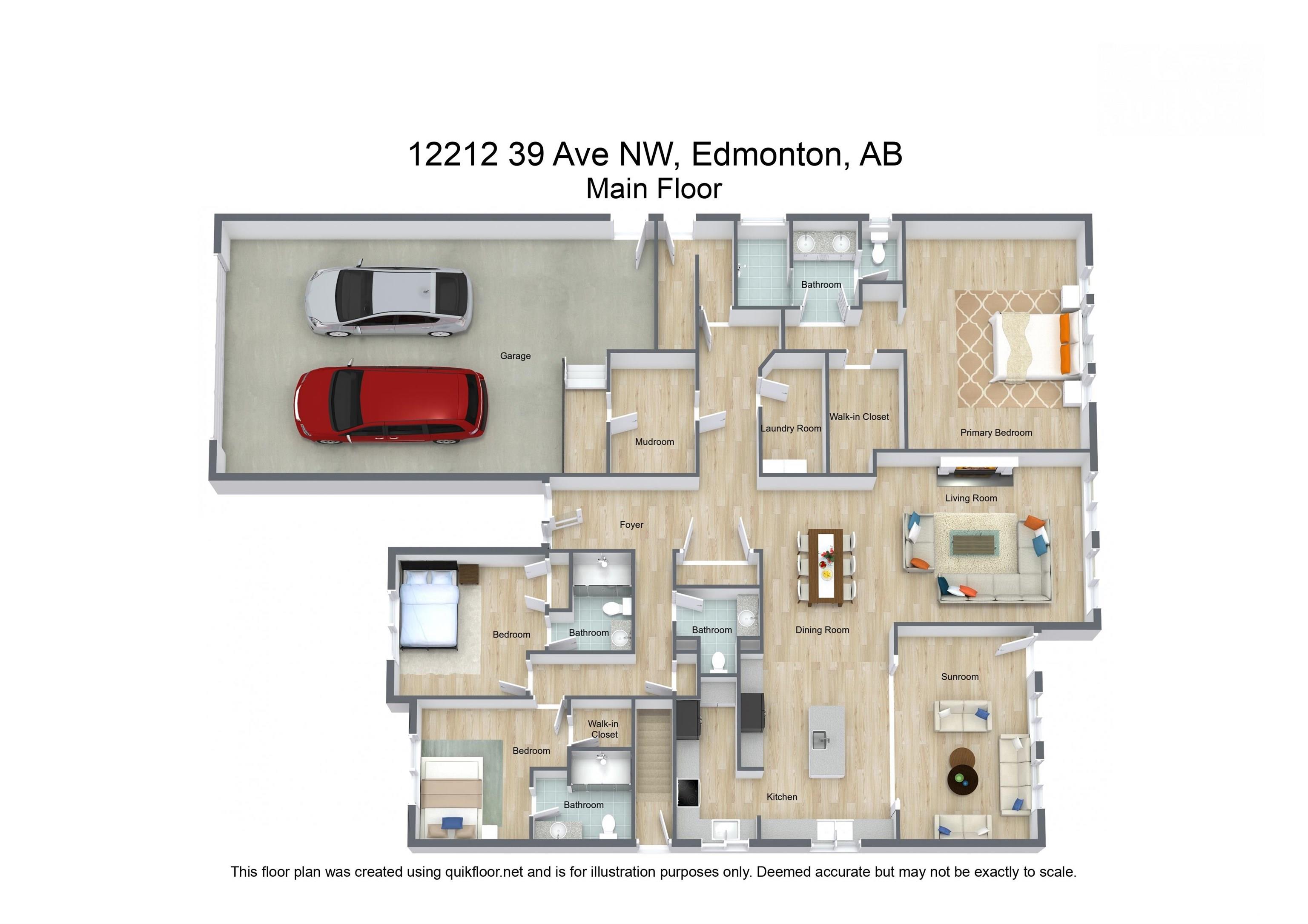      12212 39 AV NW , Edmonton,  ,T6J 0N2 ;  Listing Number: MLS E4415954