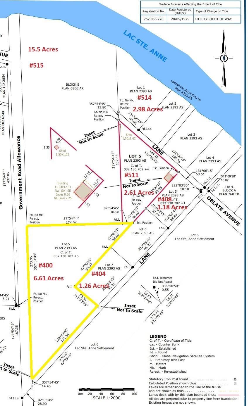      400 54411 RGE RD 40 , Rural Lac Ste. Anne County,  ,T0E 0A0 ;  Listing Number: MLS E4416059