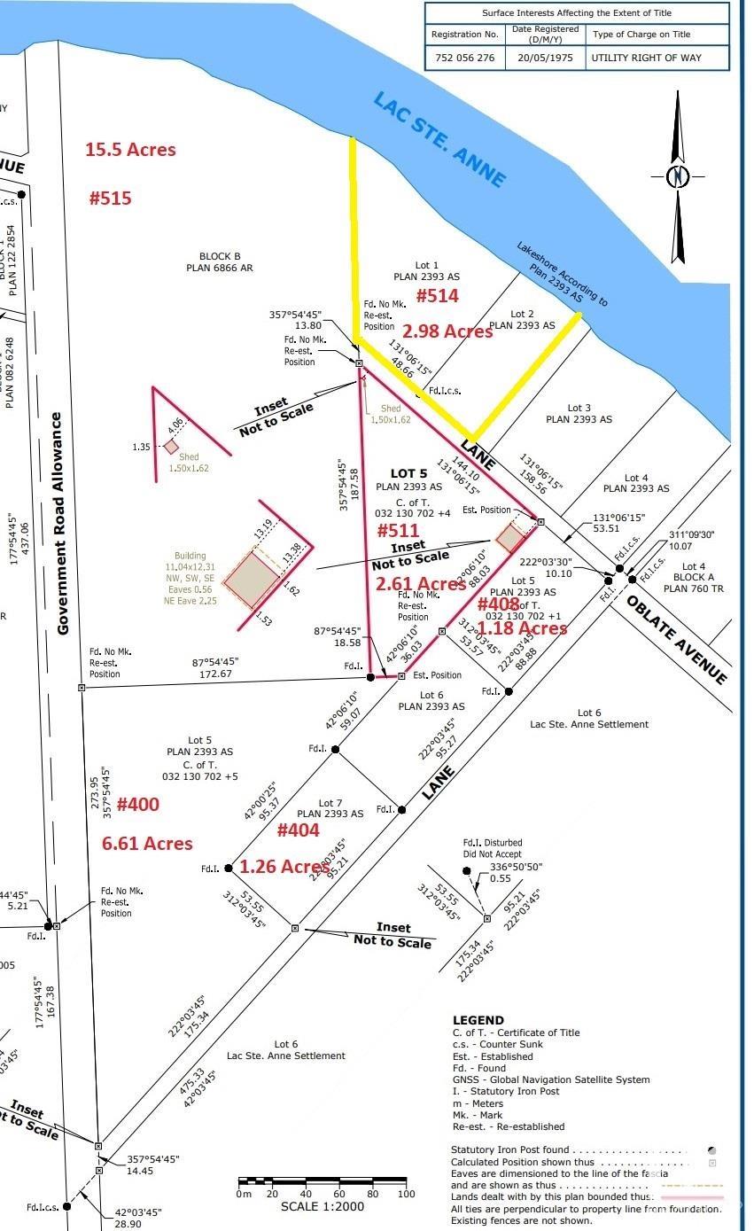     514 54411 RGE RD 40 , Rural Lac Ste. Anne County,  ,T0E 0A0 ;  Listing Number: MLS E4416063