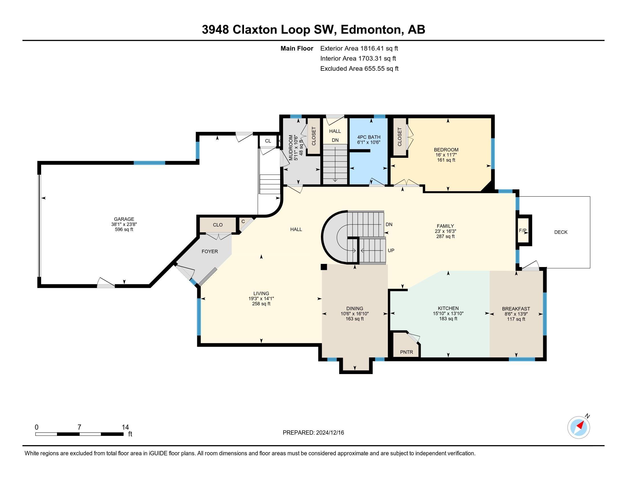      3948 CLAXTON LOOP SW , Edmonton,  ,T6W 1Y7 ;  Listing Number: MLS E4416161