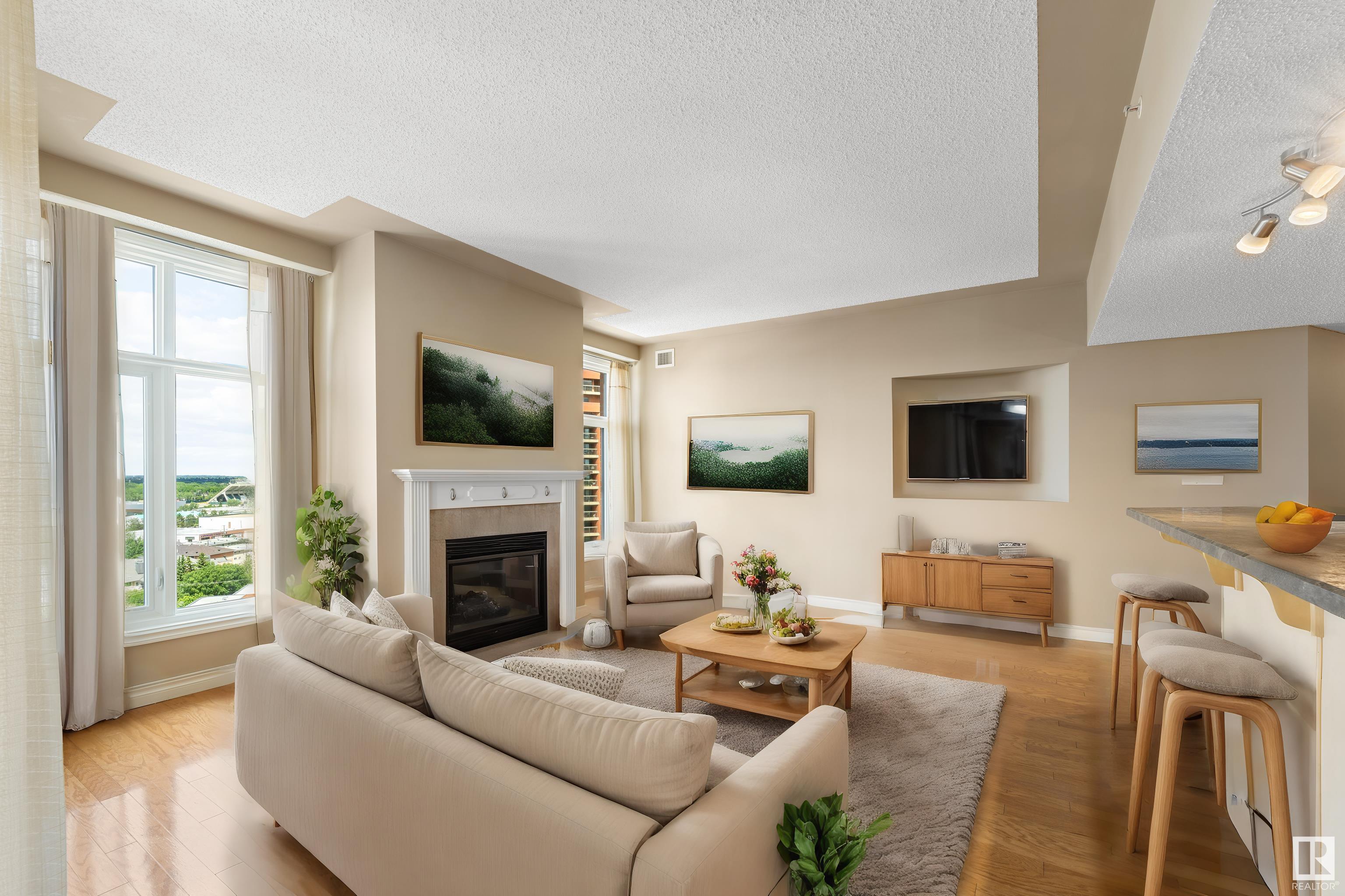      #1401 9020 JASPER AV NW , Edmonton,  ,T5H 3S8 ;  Listing Number: MLS E4416267