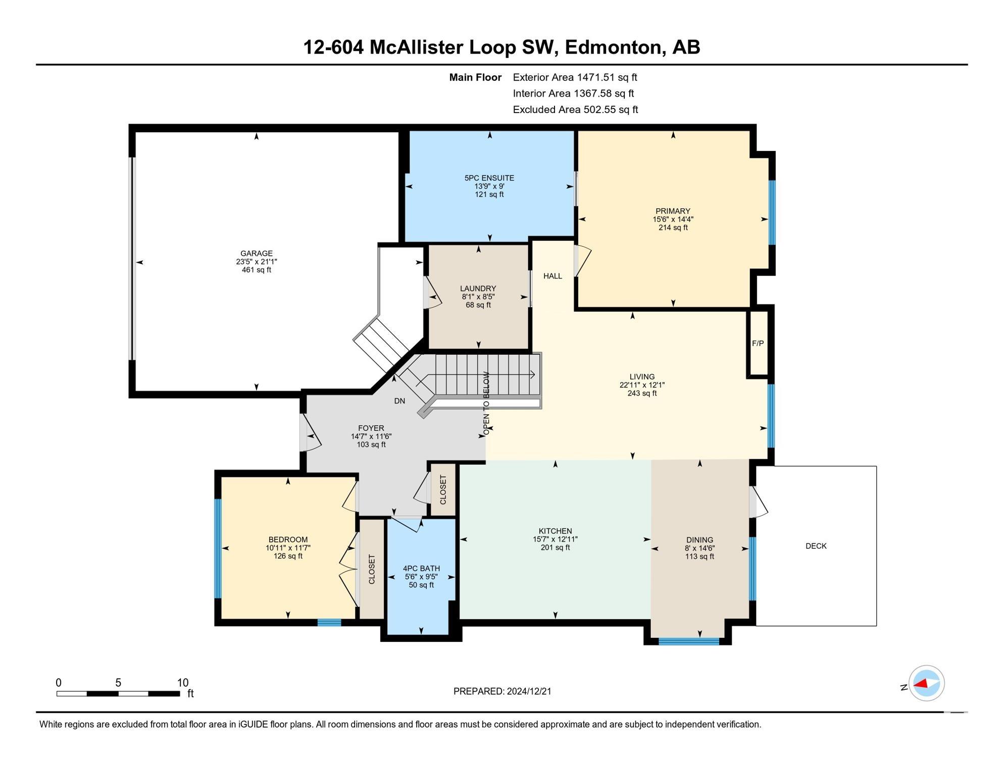      #12 604 MCALLISTER LO SW , Edmonton,  ,T6W 1N1 ;  Listing Number: MLS E4416495