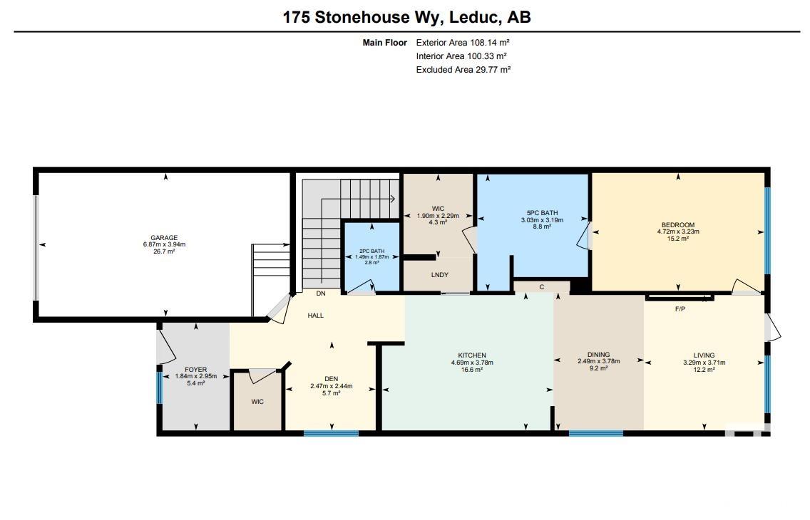      175 Stonehouse WY , Leduc,  ,T9E 1S3 ;  Listing Number: MLS E4416850