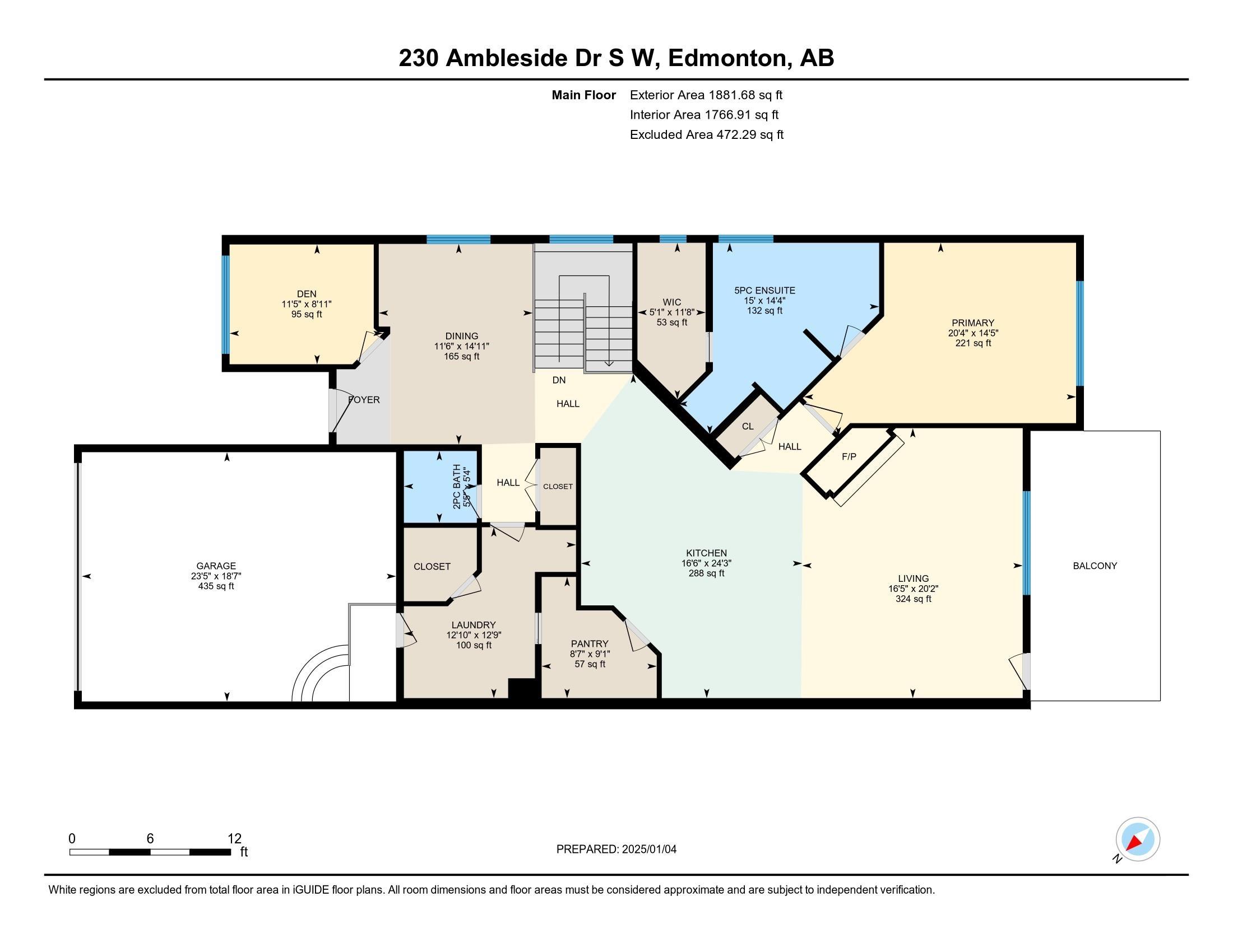      230 AMBLESIDE DR SW , Edmonton,  ,T6W 0H3 ;  Listing Number: MLS E4417103