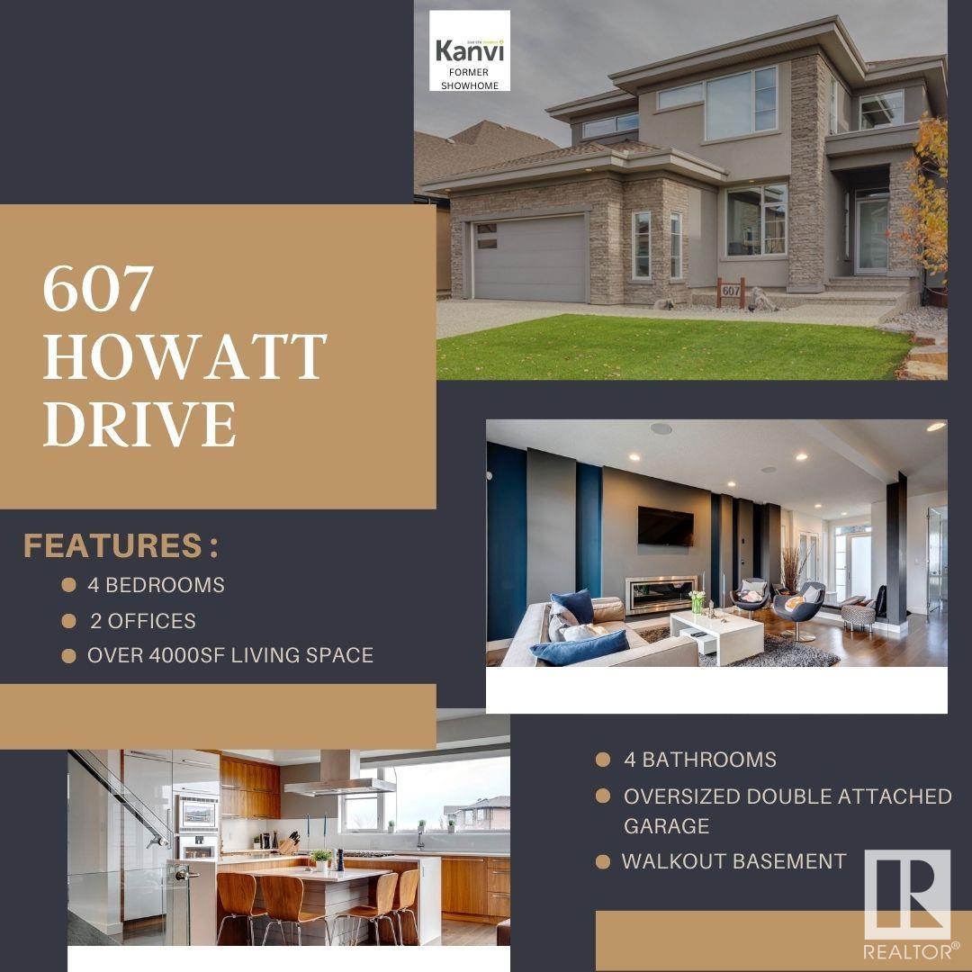      607 HOWATT DR SW SW , Edmonton,  ,T6W 2T6 ;  Listing Number: MLS E4417215