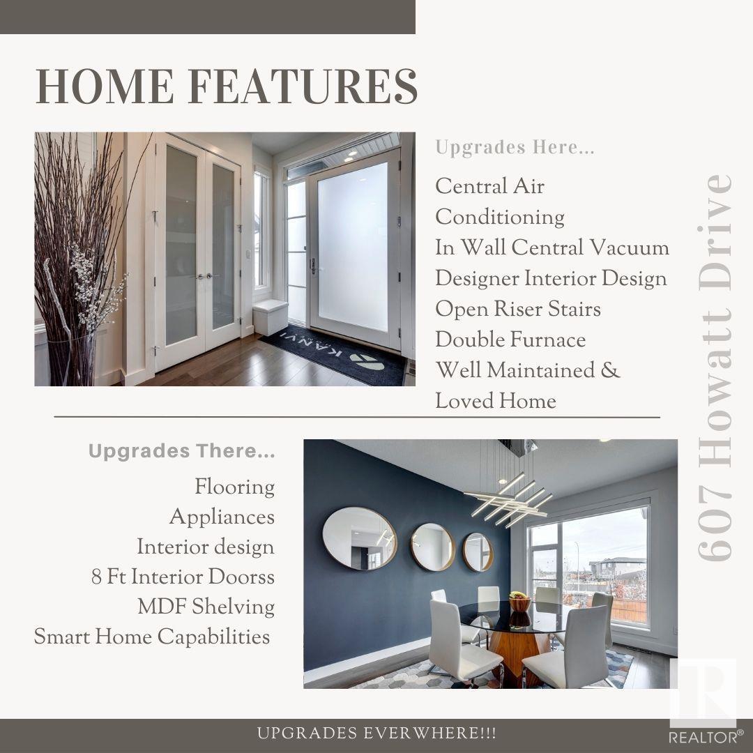     607 HOWATT DR SW SW , Edmonton,  ,T6W 2T6 ;  Listing Number: MLS E4417215