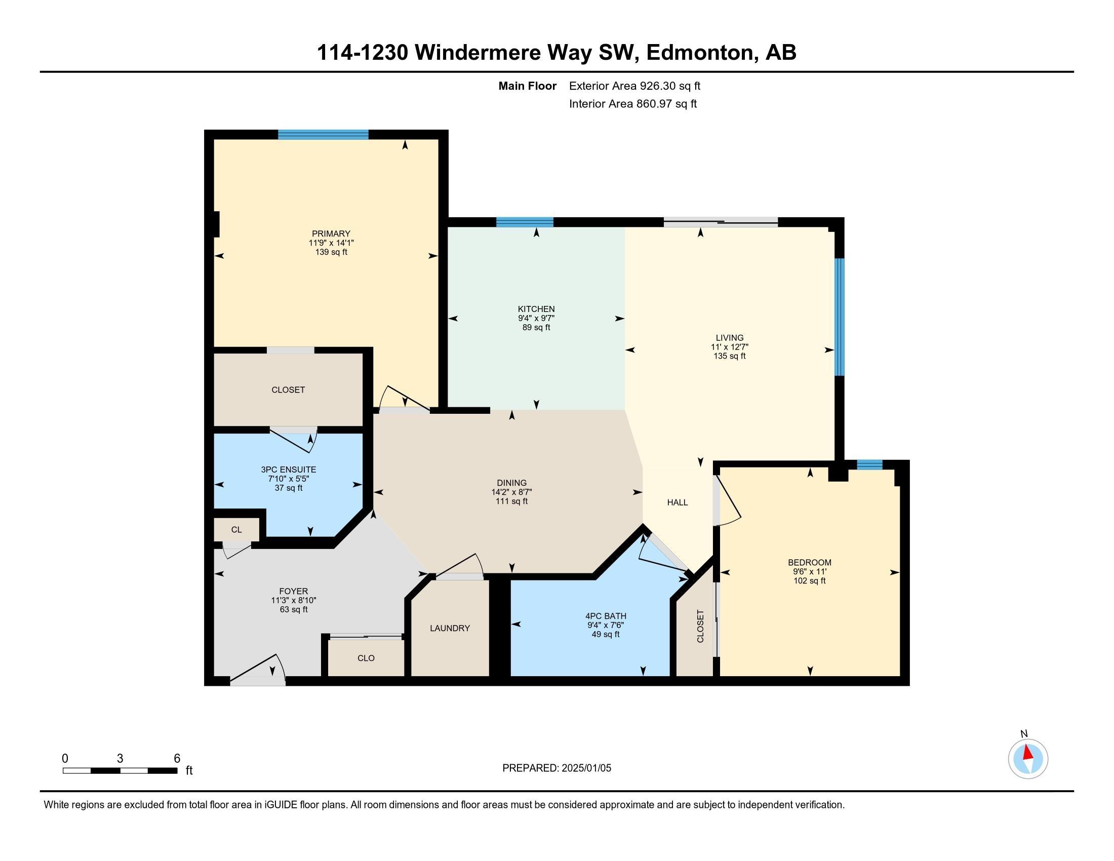      #114 1230 WINDERMERE WY SW , Edmonton,  ,T6W 2J3 ;  Listing Number: MLS E4417338
