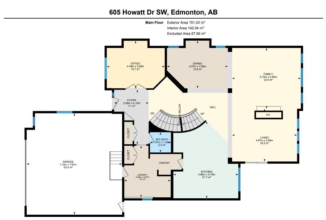      605 HOWATT DR SW , Edmonton,  ,T6W 2T6 ;  Listing Number: MLS E4417499