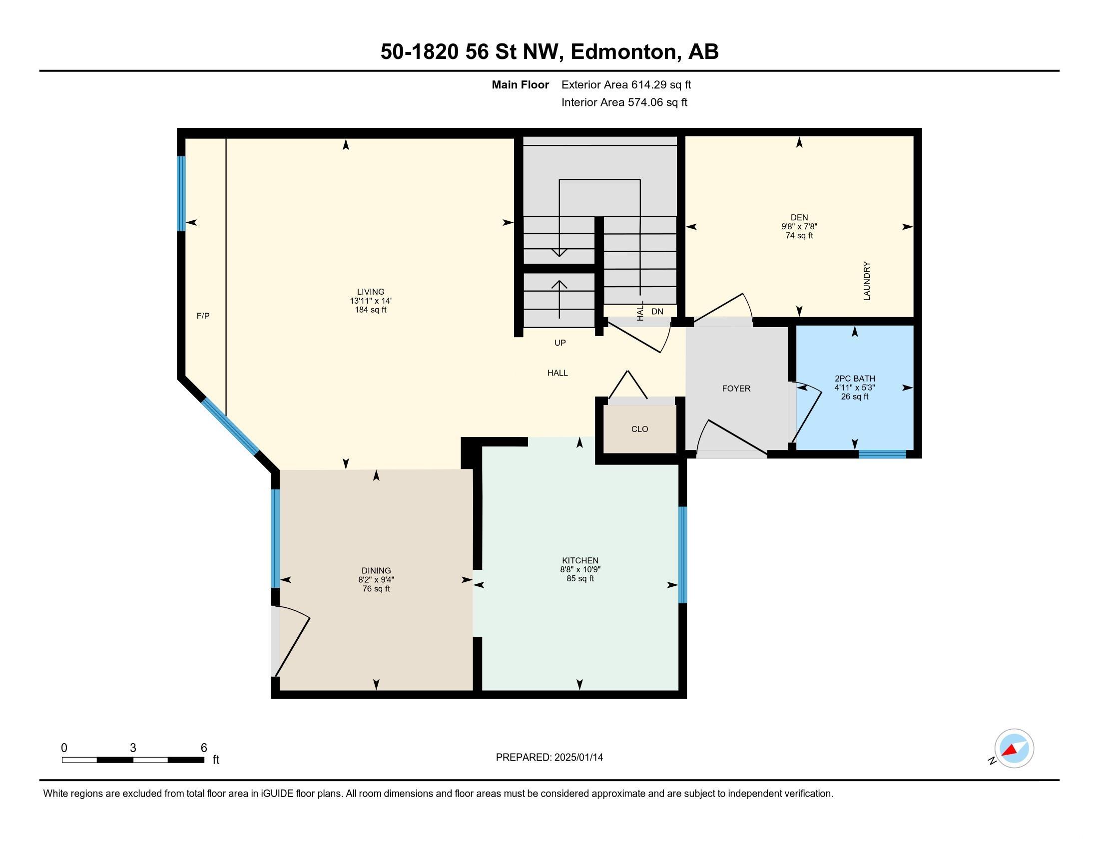      #50 1820 56 ST NW , Edmonton,  ,T6L 5L4 ;  Listing Number: MLS E4418000
