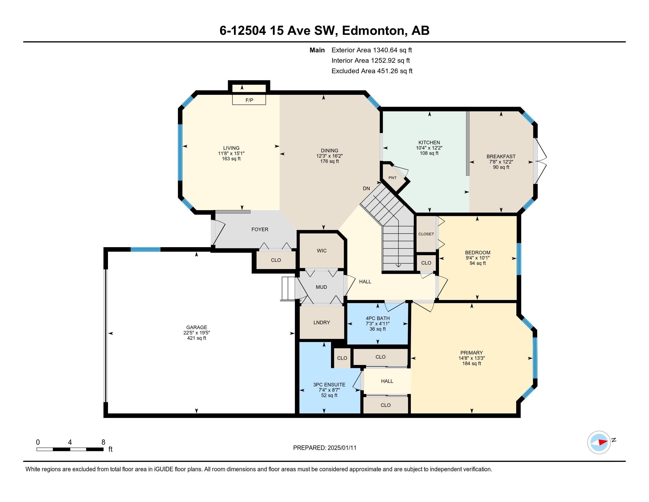      #6 12504 15 AV SW , Edmonton,  ,T6W 1V2 ;  Listing Number: MLS E4418007