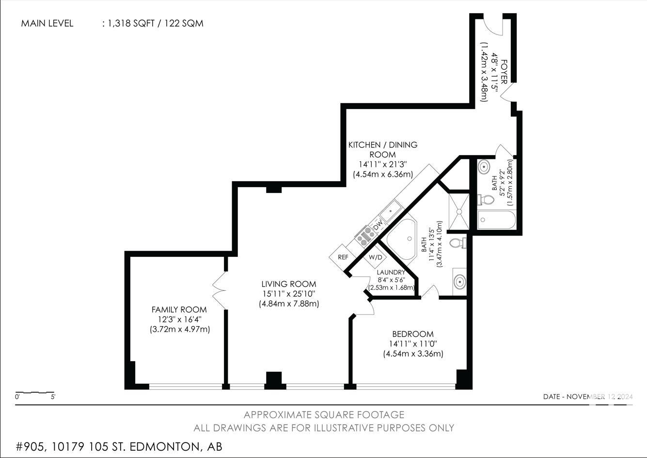      #905 10179 105 ST NW , Edmonton,  ,T5J 3N1 ;  Listing Number: MLS E4418040