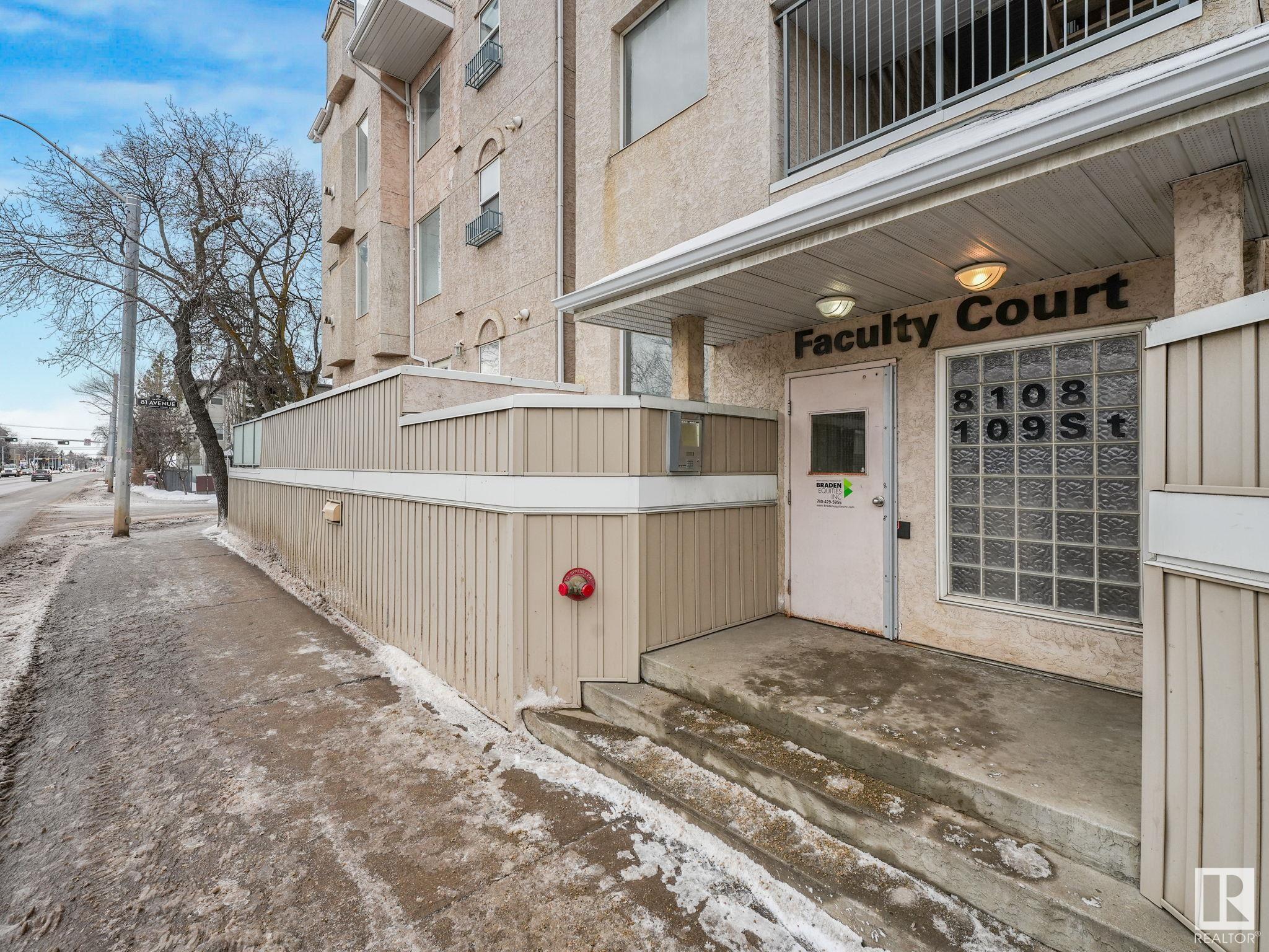      #303 8108 109 ST NW , Edmonton,  ,T6G 2V7 ;  Listing Number: MLS E4418164