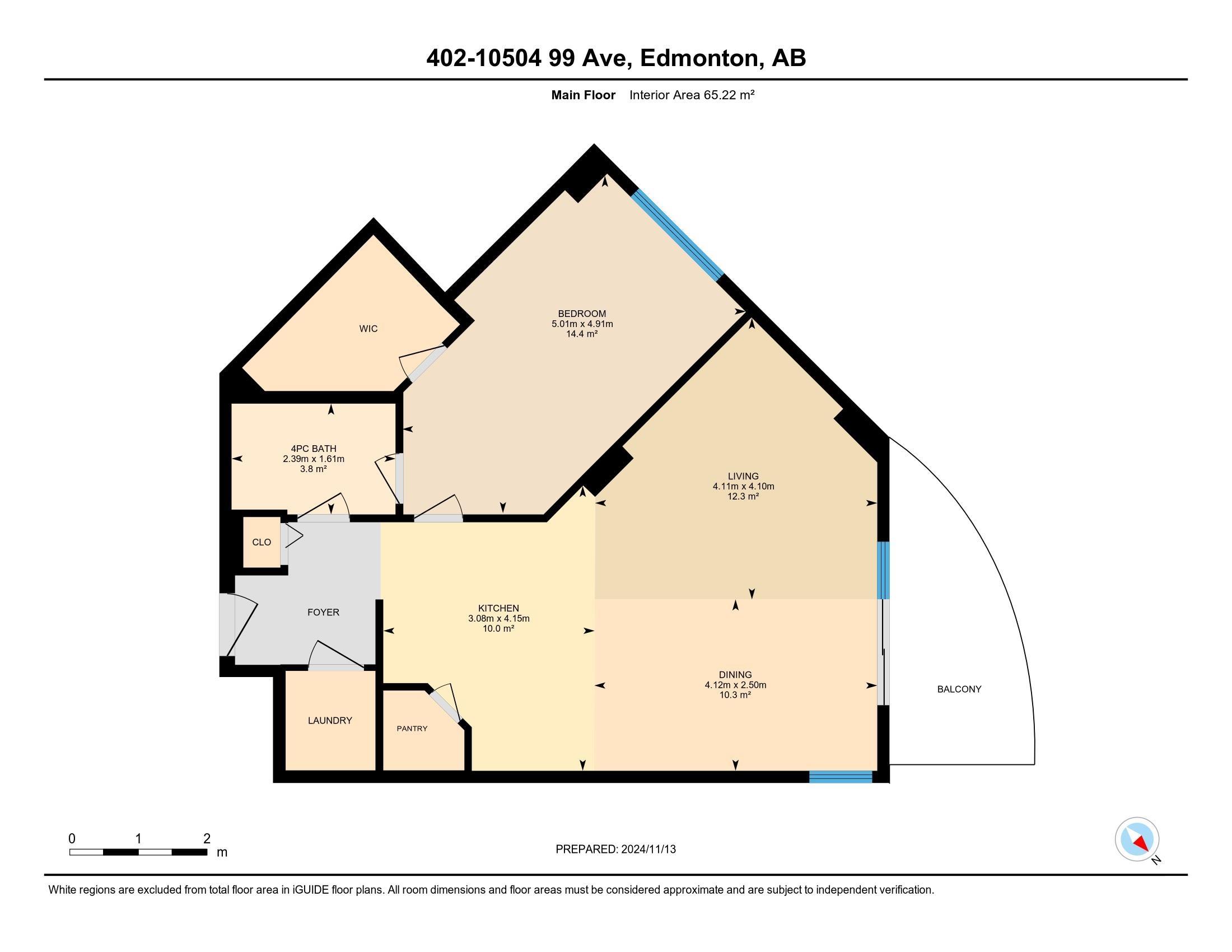      #402 10504 99 AV NW , Edmonton,  ,T5K 1B2 ;  Listing Number: MLS E4418372