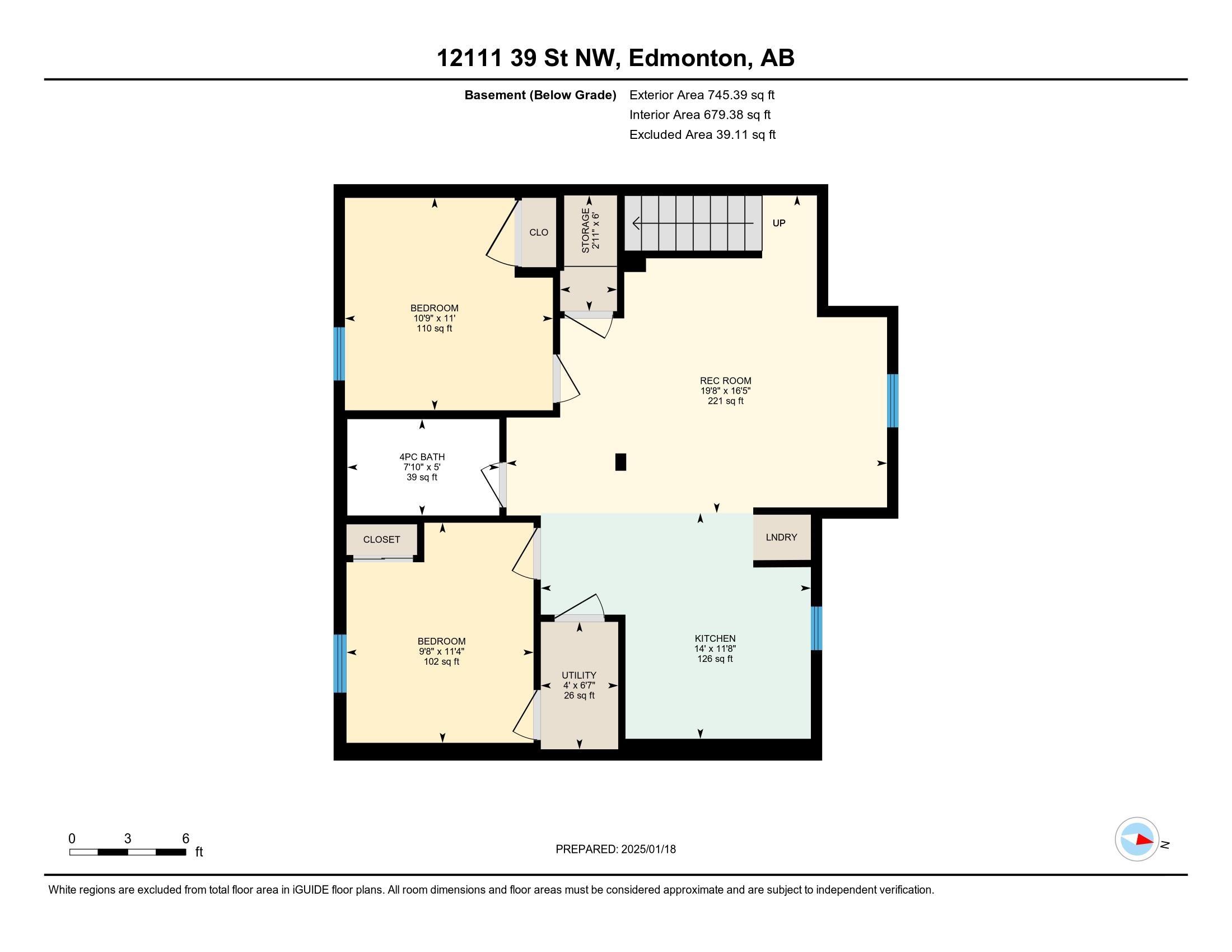      12111 39 ST NW , Edmonton,  ,T5W 2J9 ;  Listing Number: MLS E4418537