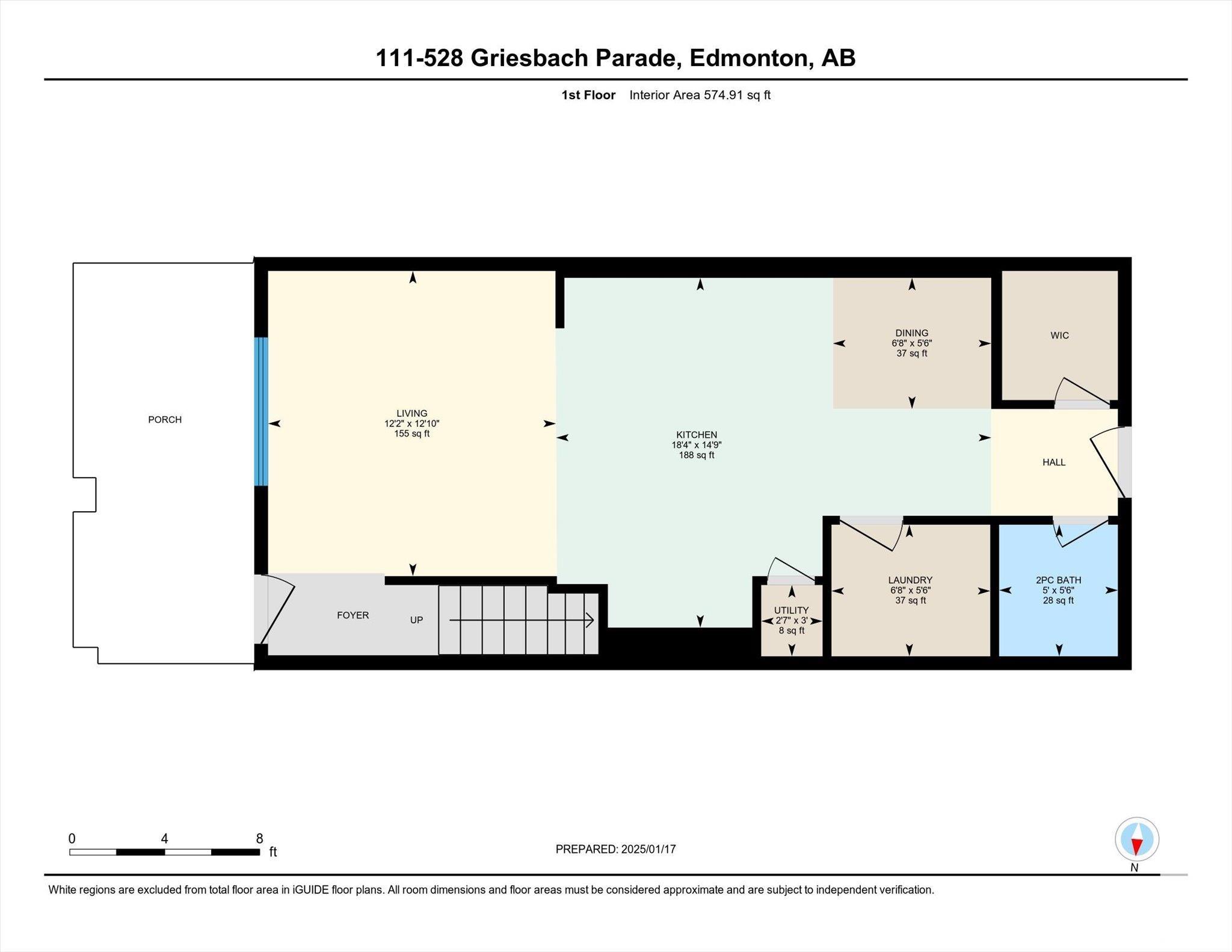      #111 528 GRIESBACH PARADE PR NW , Edmonton,  ,T5E 6X2 ;  Listing Number: MLS E4418554