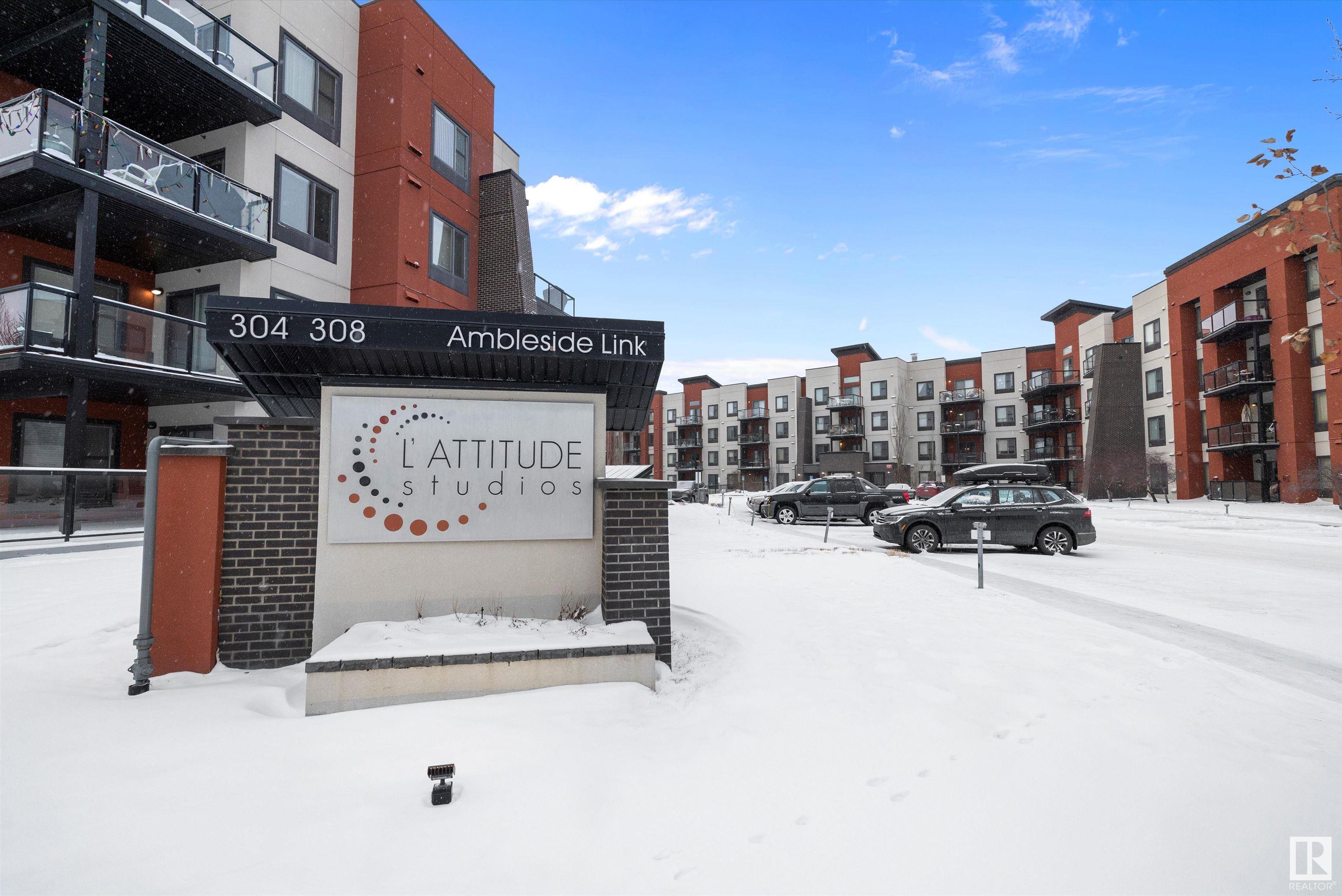      #214 304 Ambleside Li SW , Edmonton,  ,T6W 0V2 ;  Listing Number: MLS E4418591