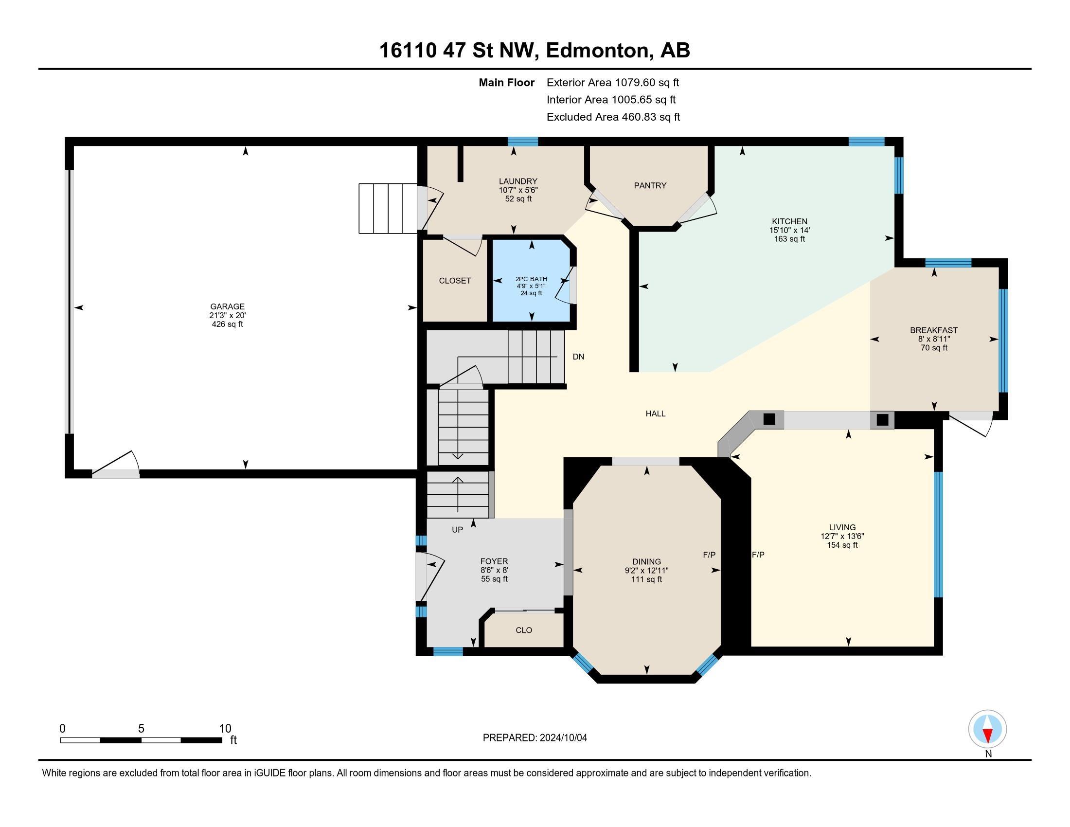      16110 47 ST NW , Edmonton,  ,T5Y 0G8 ;  Listing Number: MLS E4418604