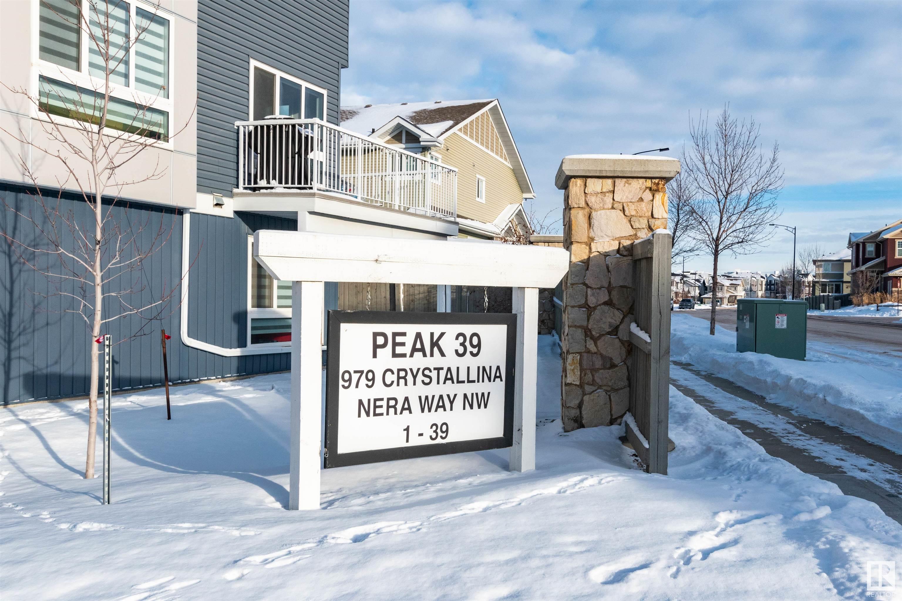      #1 979 CRYSTALLINA NERA WY NW , Edmonton,  ,T5Z 0N6 ;  Listing Number: MLS E4418765