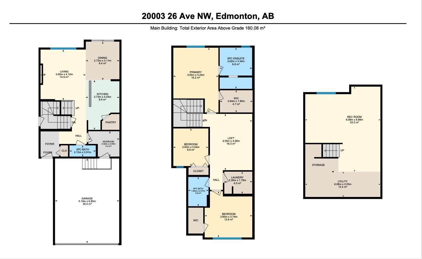      20003 26 AV NW , Edmonton,  ,T6M 1K3 ;  Listing Number: MLS E4418901