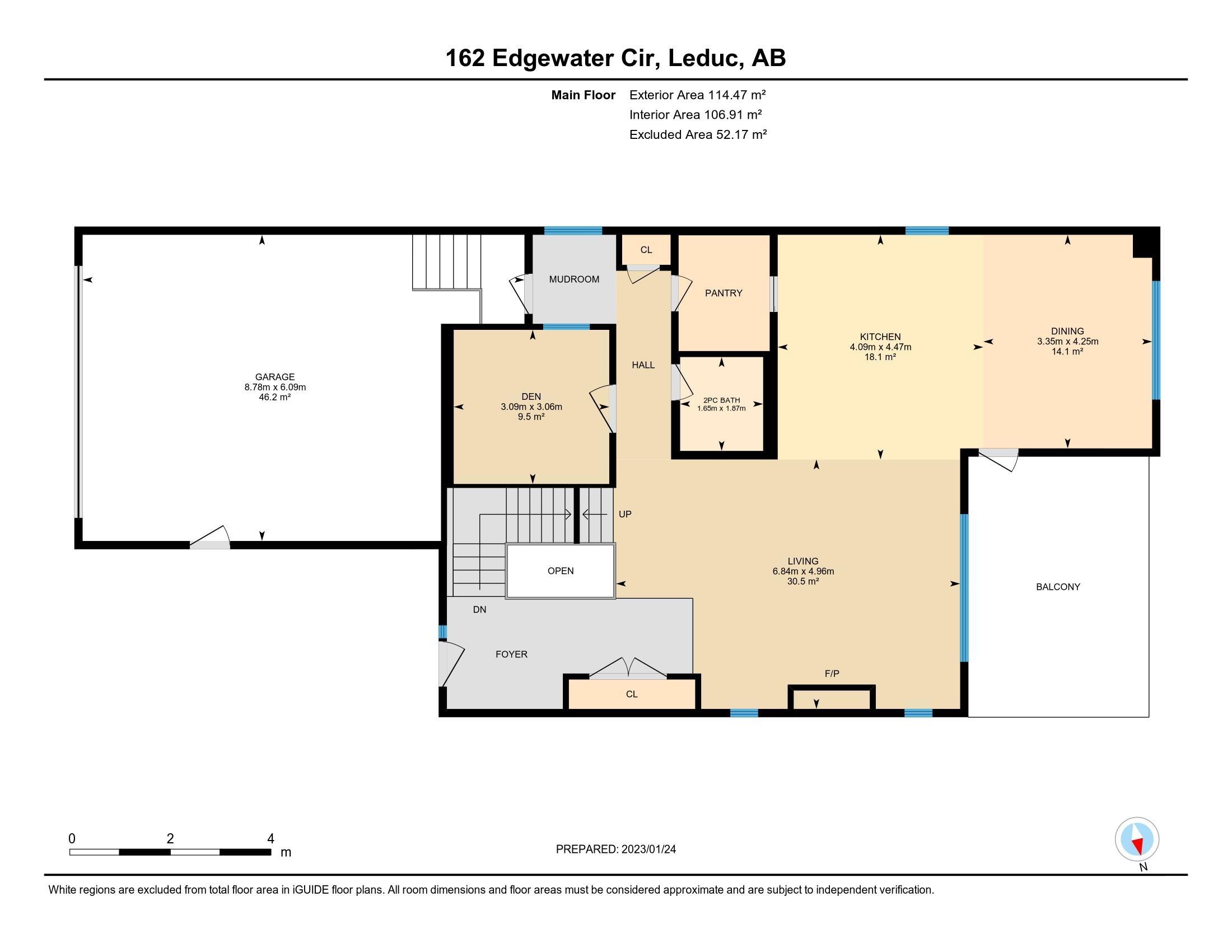      162 EDGEWATER CI , Leduc,  ,T9E 1K5 ;  Listing Number: MLS E4418943