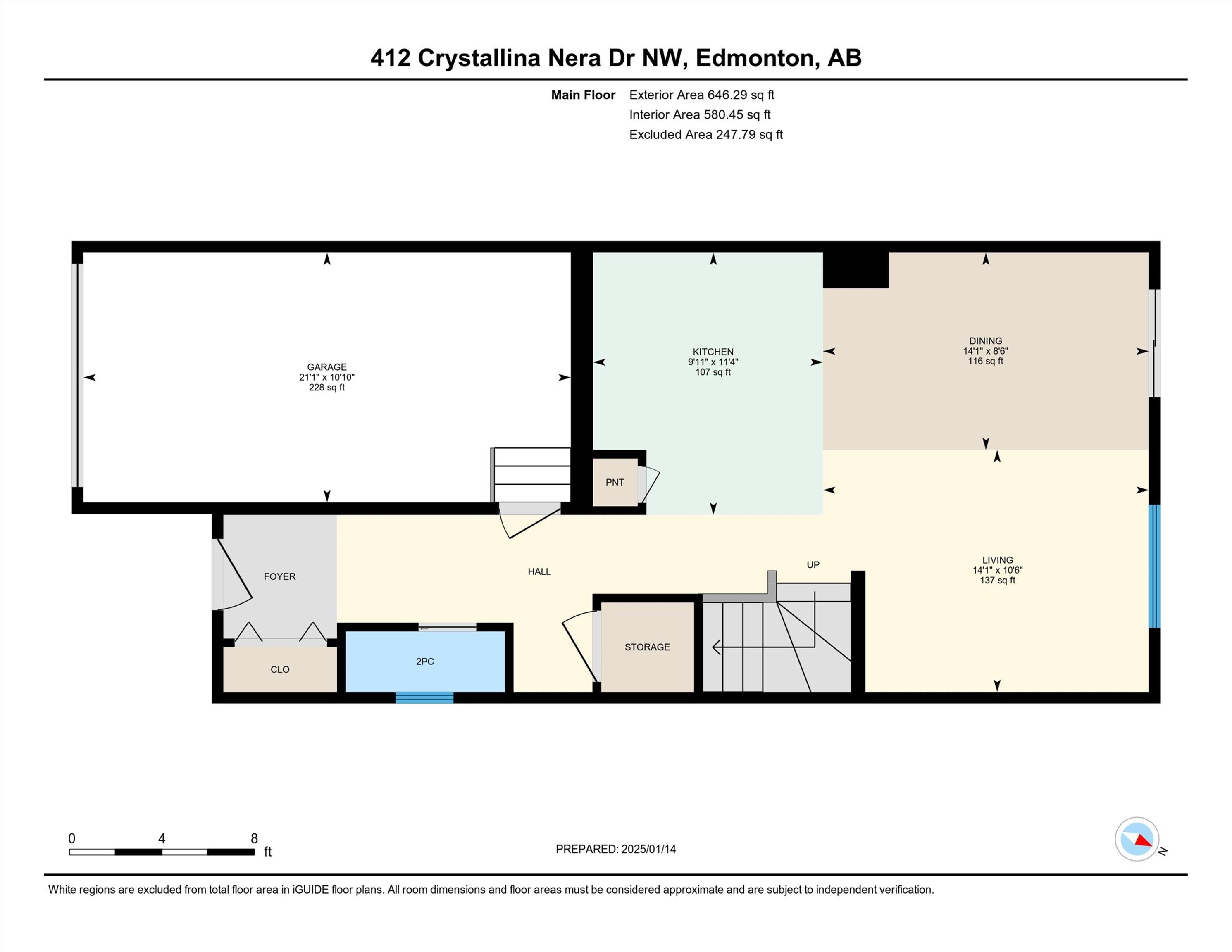      412 CRYSTALLINA NERA DR NW , Edmonton,  ,T5Z 0P3 ;  Listing Number: MLS E4418971