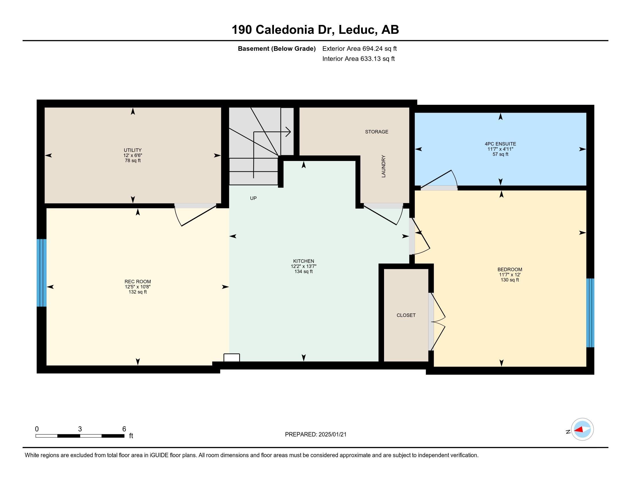      190 CALEDONIA DR , Leduc,  ,T9E 0S9 ;  Listing Number: MLS E4418986