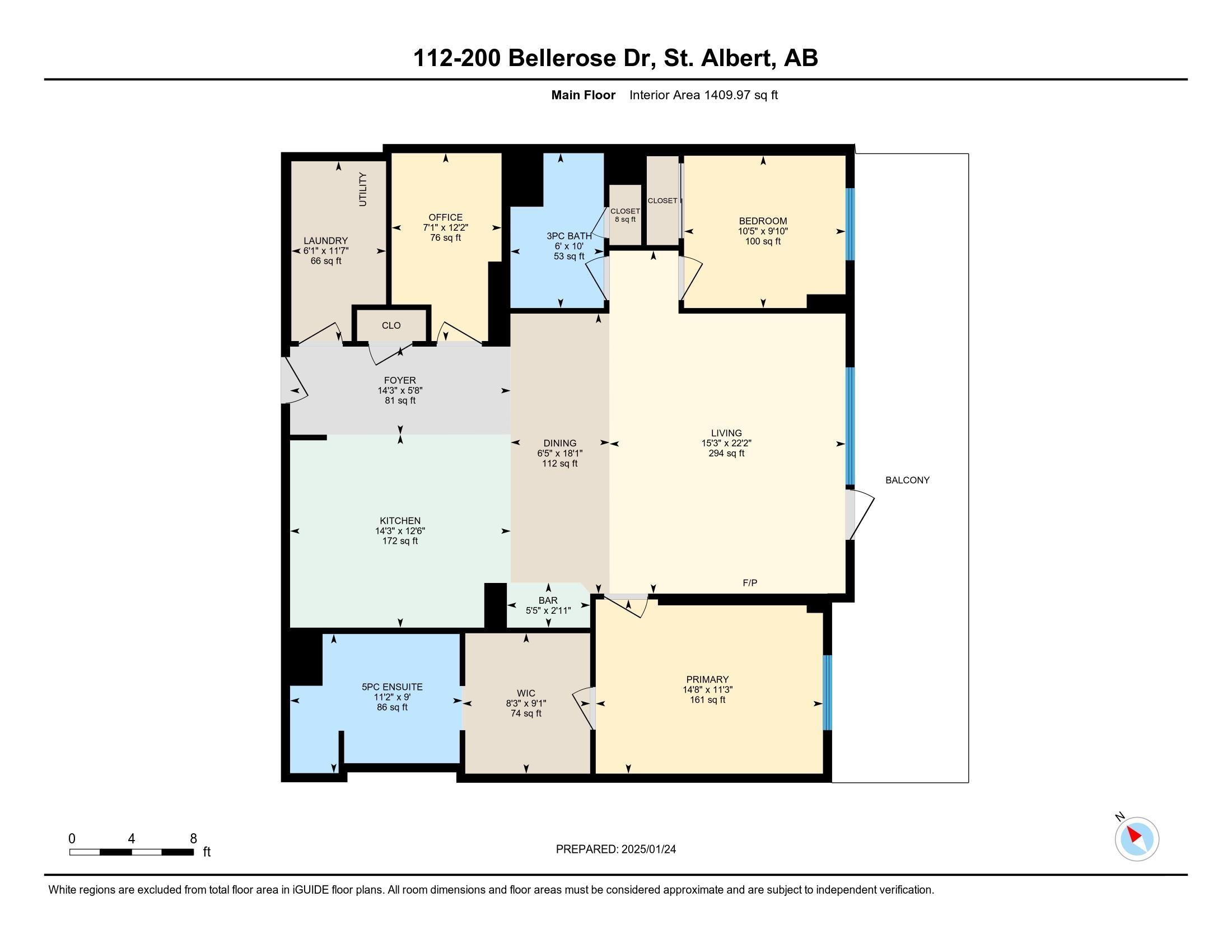      #112 200 BELLEROSE DR , St. Albert,  ,T8N 7P7 ;  Listing Number: MLS E4419171