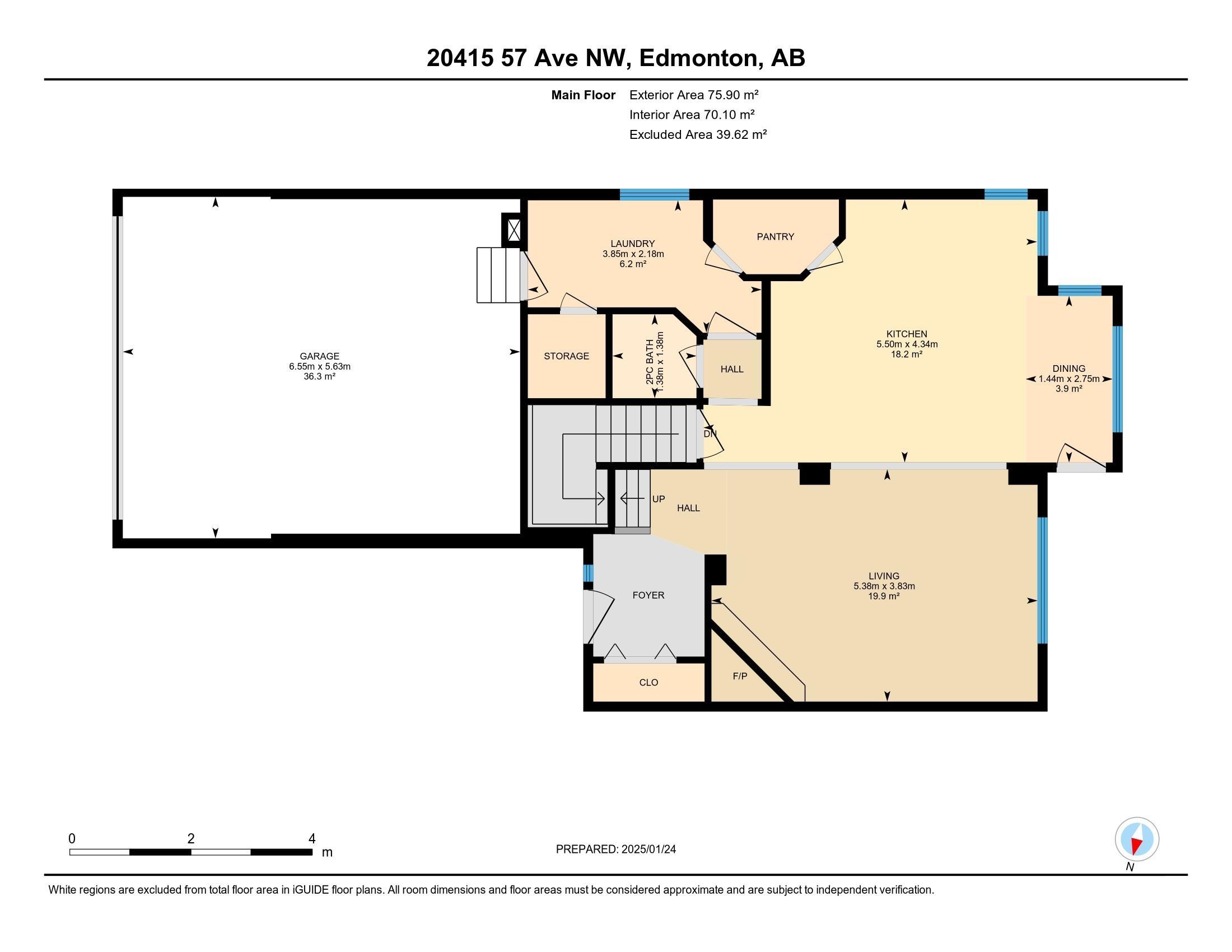      20415 57 AV NW , Edmonton,  ,T6M 0A9 ;  Listing Number: MLS E4419213