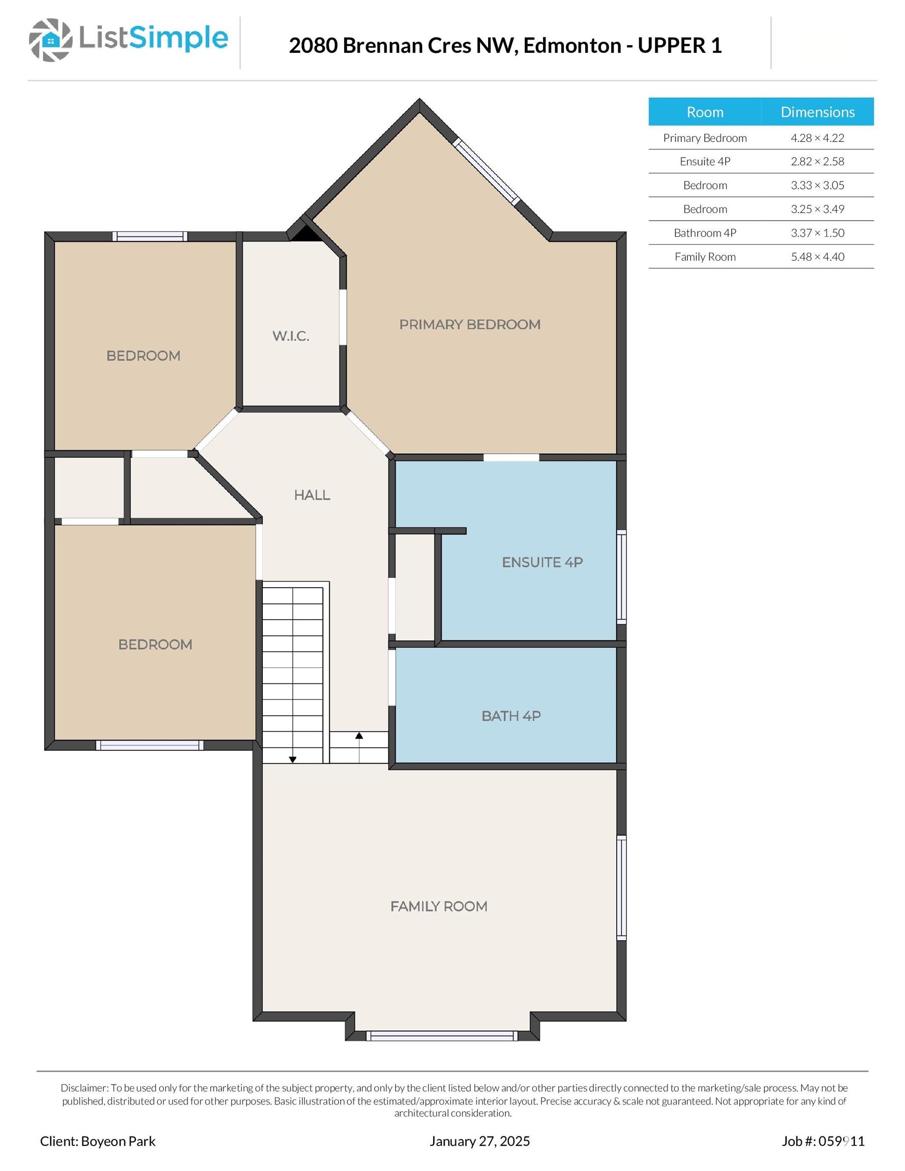      2080 Brennan CR NW NW , Edmonton,  ,T5T 6M3 ;  Listing Number: MLS E4419640