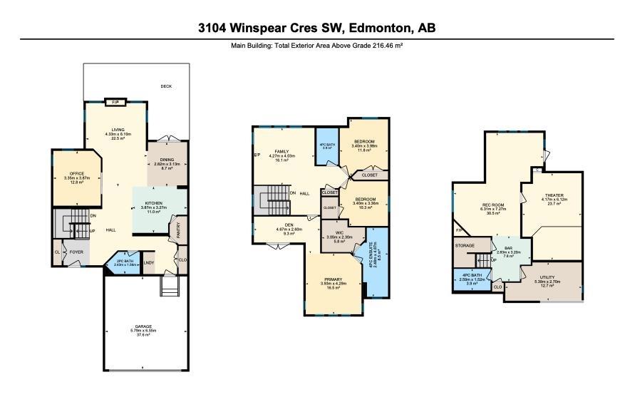      3104 WINSPEAR CR SW , Edmonton,  ,T6X 1P3 ;  Listing Number: MLS E4419645