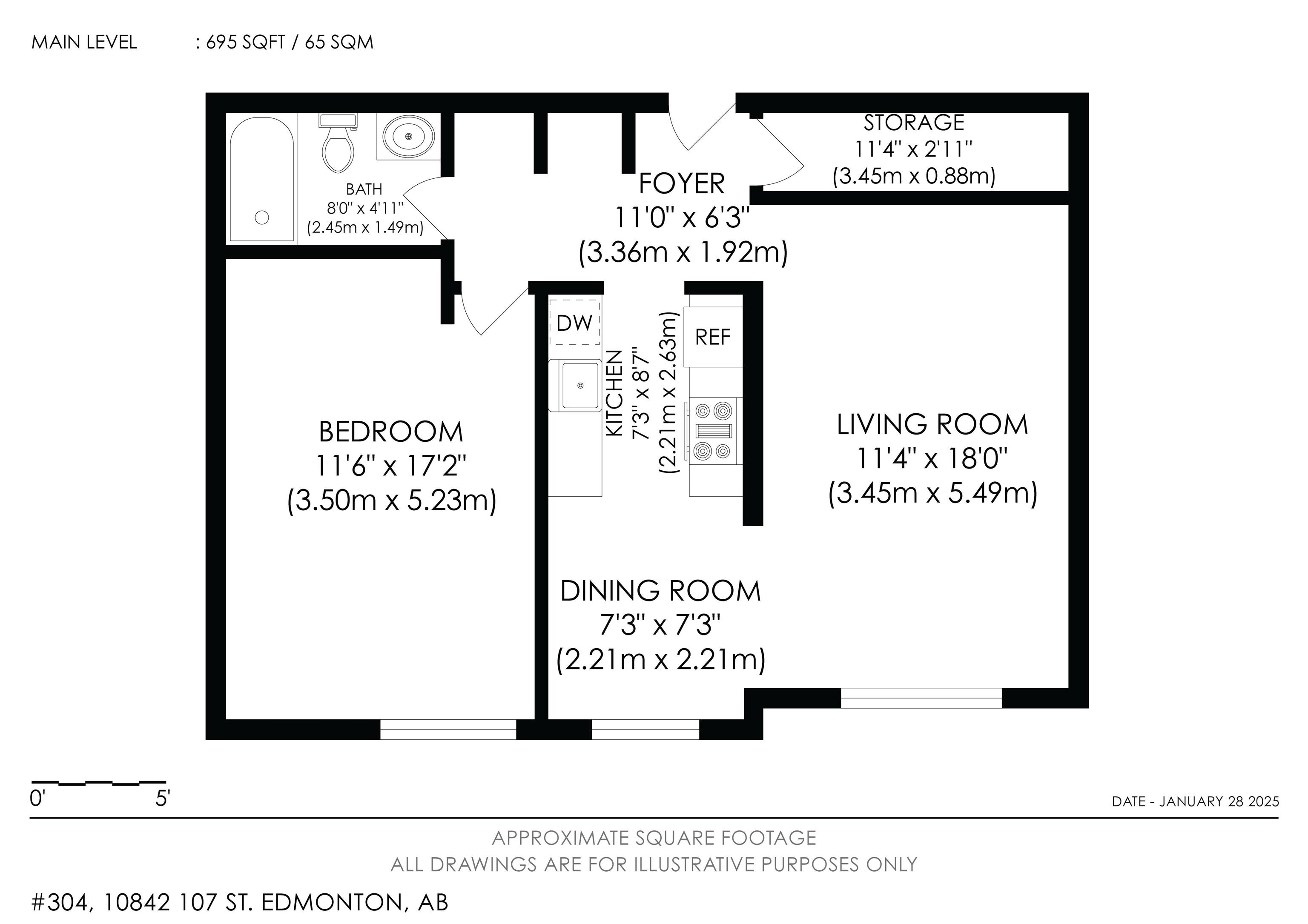      #304 10842 107 ST NW , Edmonton,  ,T5H 2Z3 ;  Listing Number: MLS E4419727