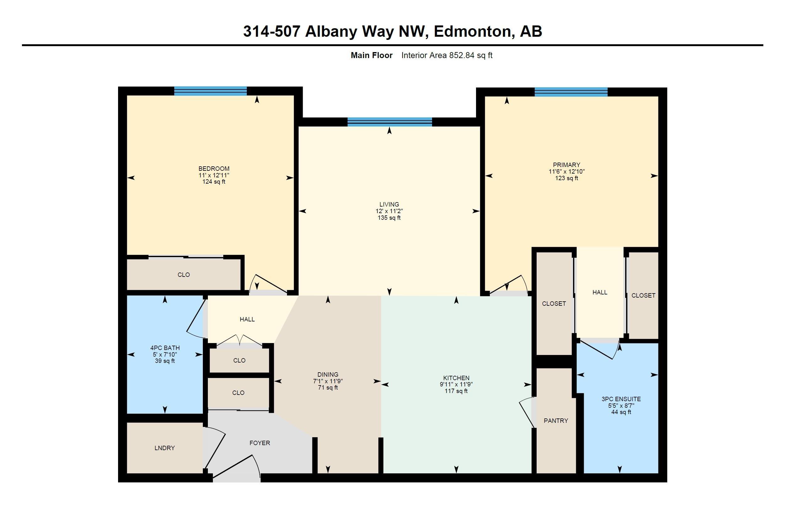      #314 507 ALBANY WY NW , Edmonton,  ,T6V 0L9 ;  Listing Number: MLS E4419881