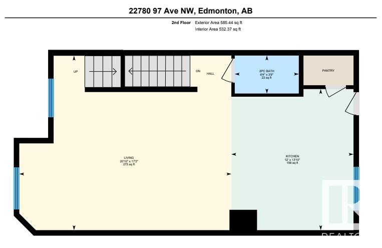      22780 97 AV NW , Edmonton,  ,T5T 7S6 ;  Listing Number: MLS E4420358