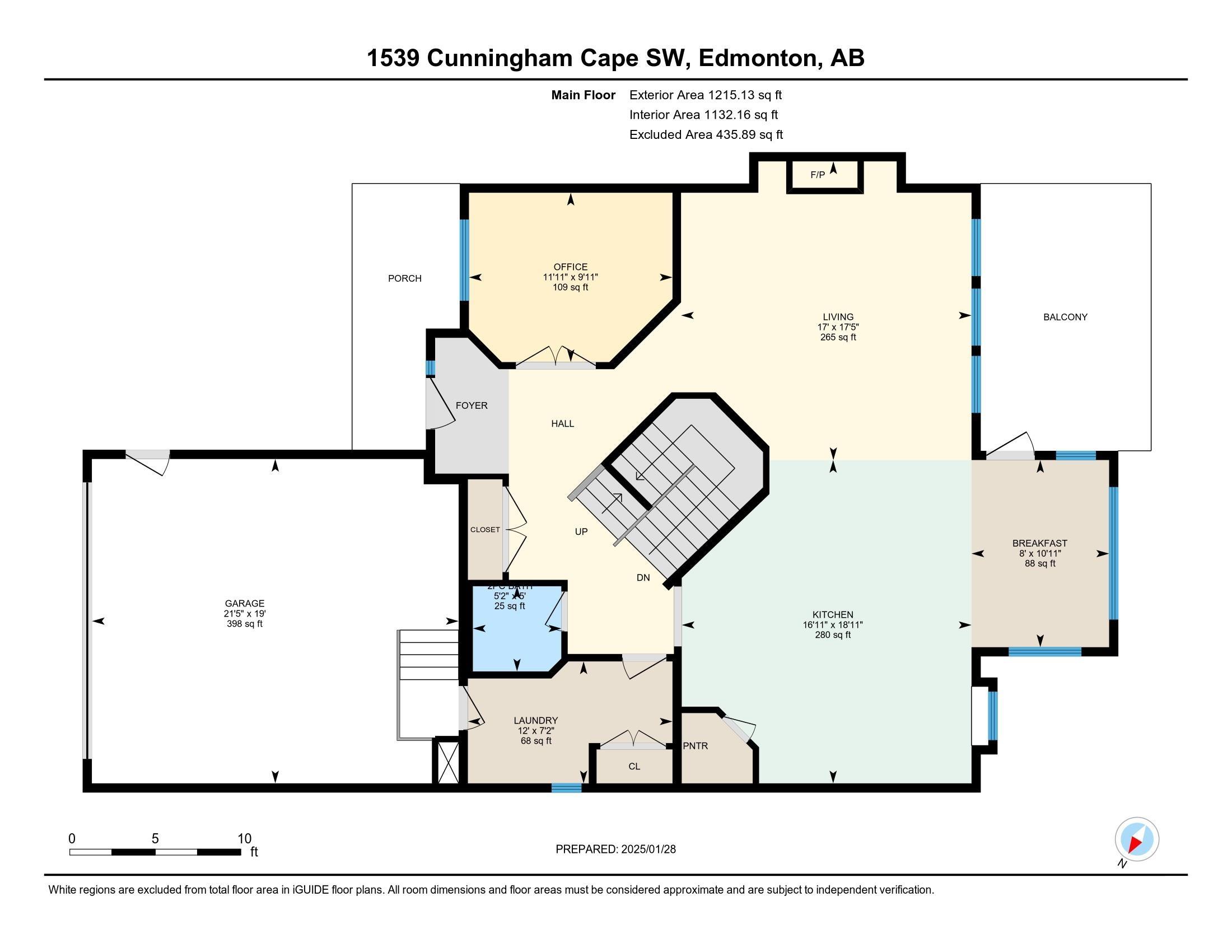      1539 CUNNINGHAM CAPE CA SW , Edmonton,  ,T6W 0Y3 ;  Listing Number: MLS E4420480