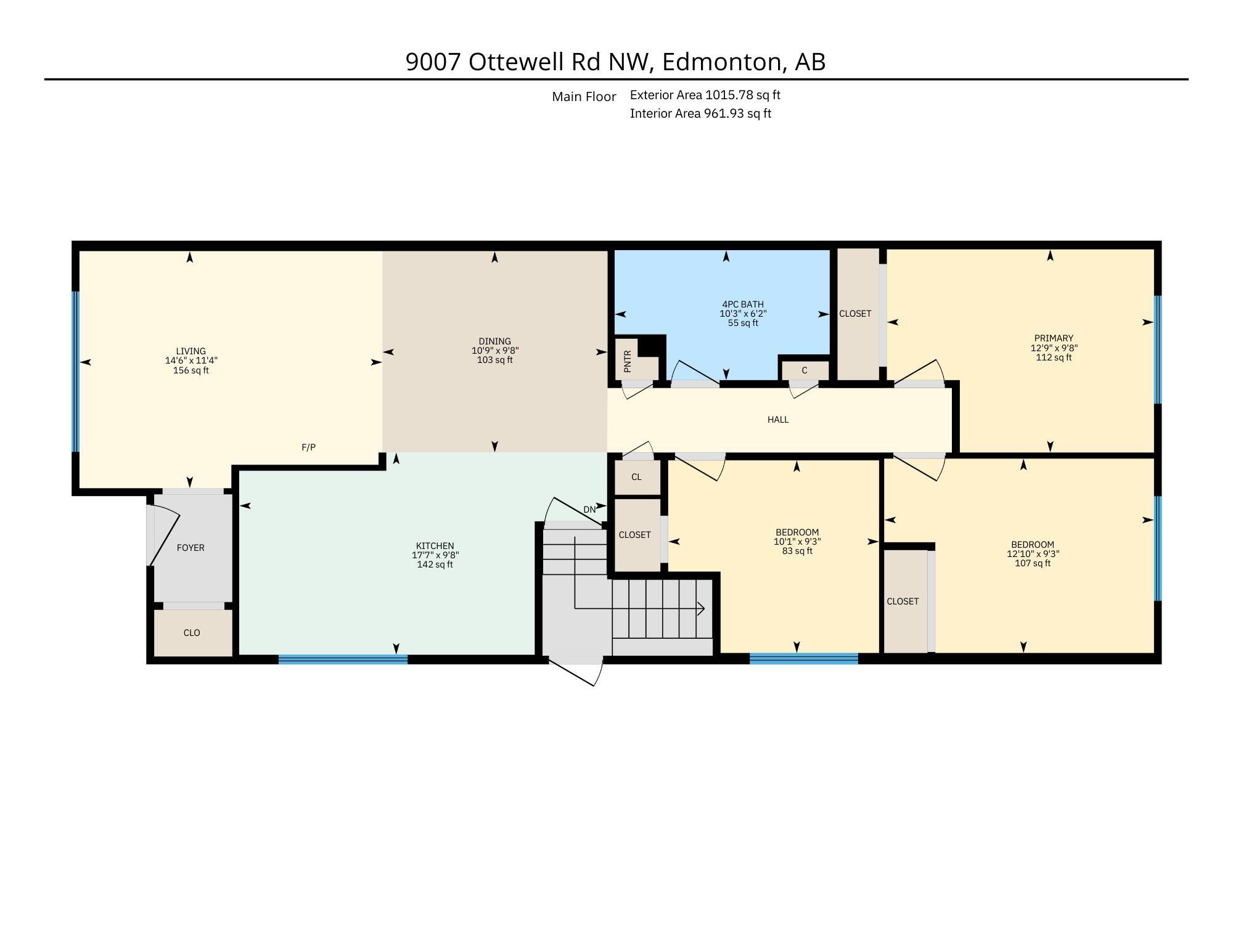      9007 OTTEWELL RD NW , Edmonton,  ,T6R 2C6 ;  Listing Number: MLS E4420575
