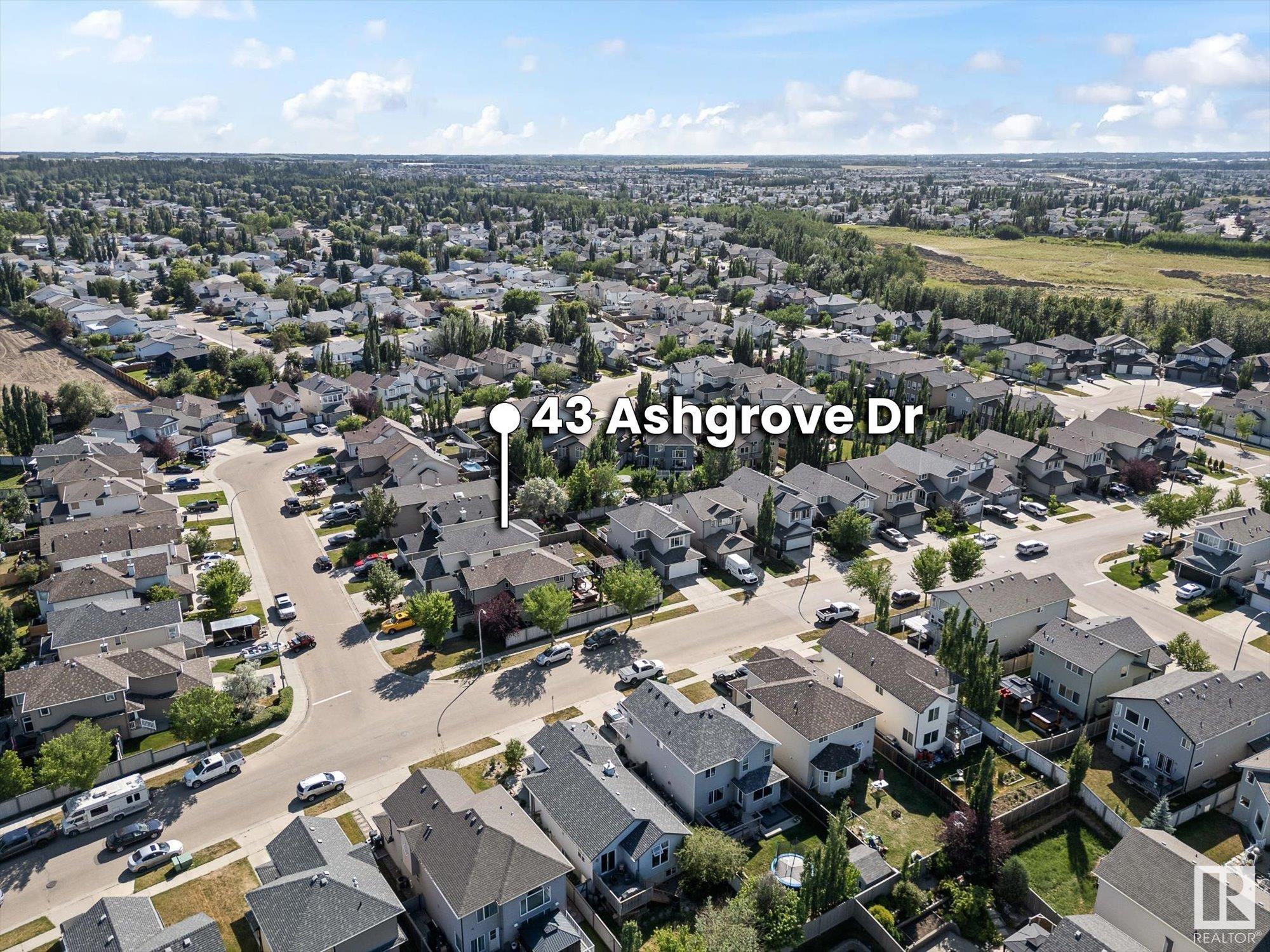      43 ASHGROVE DR , Spruce Grove,  ,T7X 4R5 ;  Listing Number: MLS E4420645