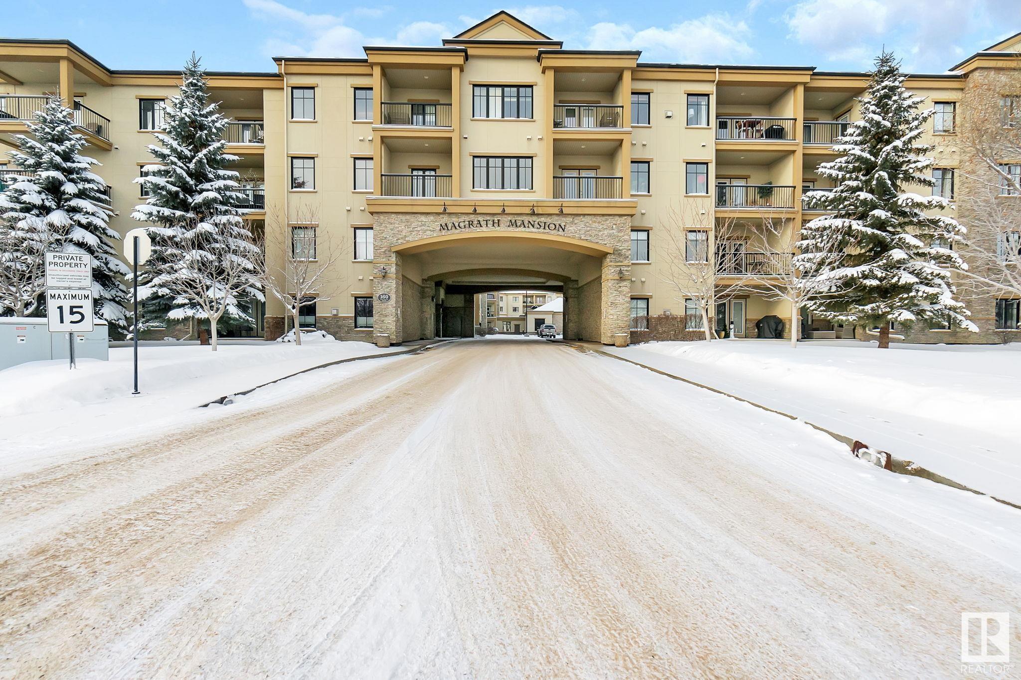      #419 160 MAGRATH RD NW , Edmonton,  ,T6R 3T7 ;  Listing Number: MLS E4420788