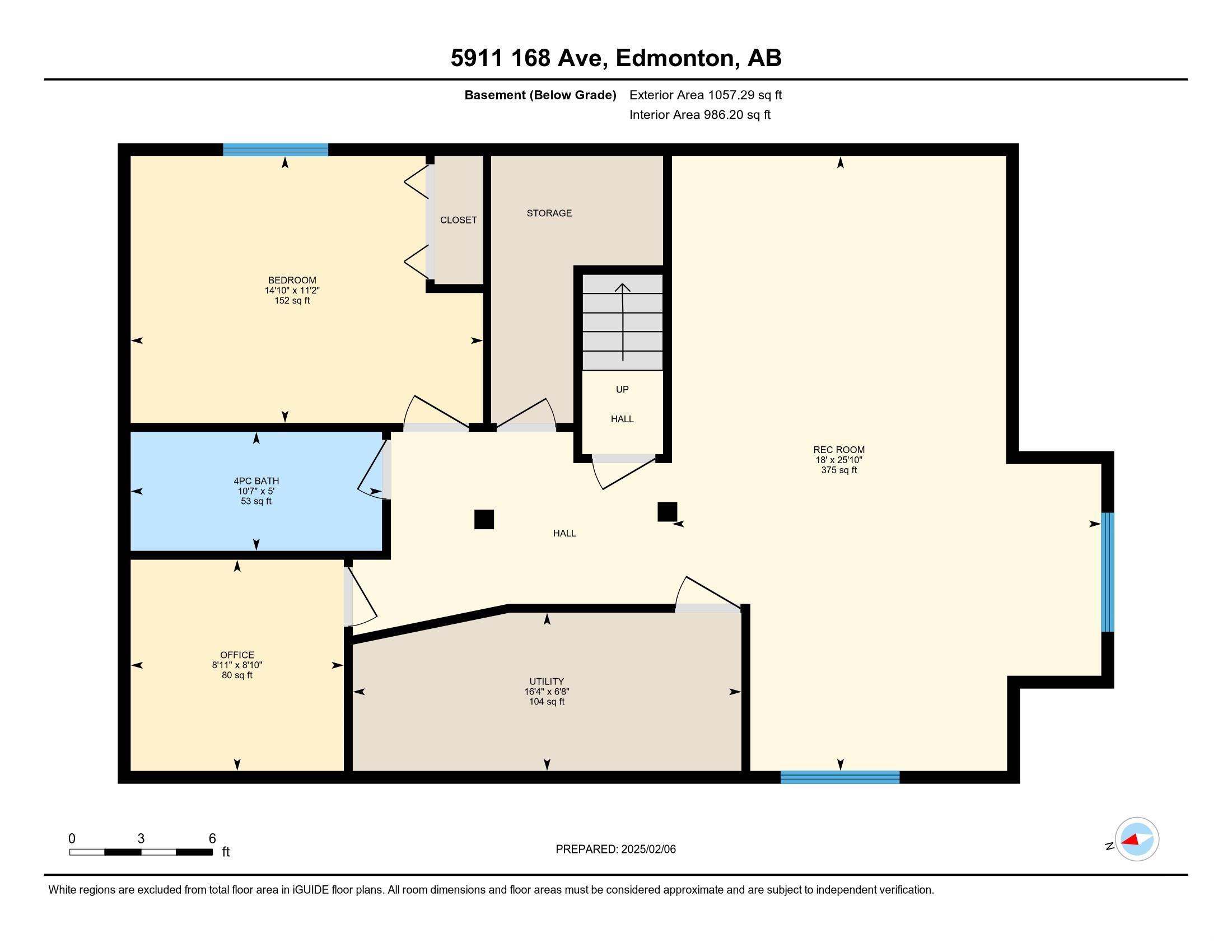      5911 168 AV NW , Edmonton,  ,T5Y 0P4 ;  Listing Number: MLS E4420791